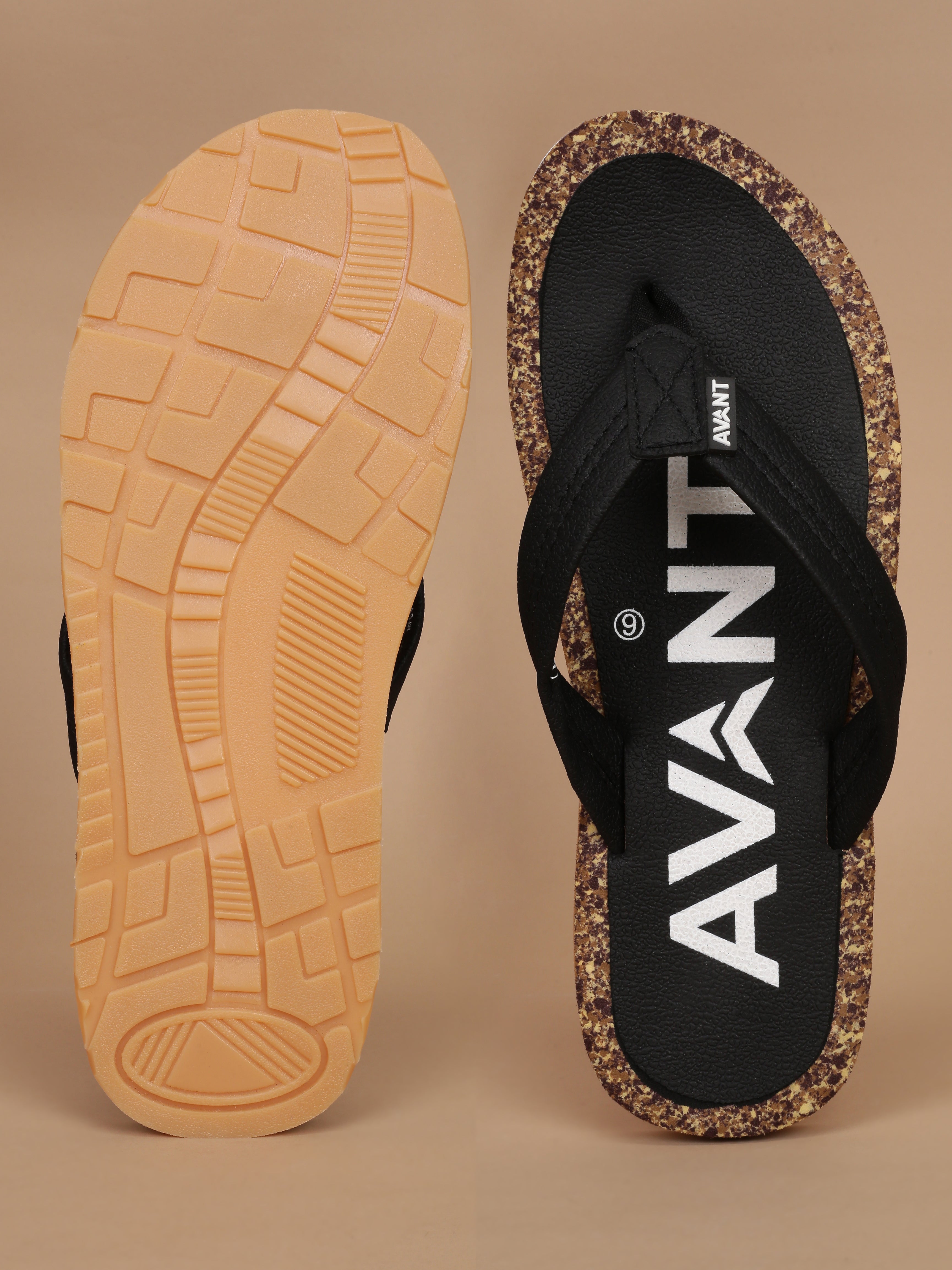 Avant Men's Crux Flip Flops - Black