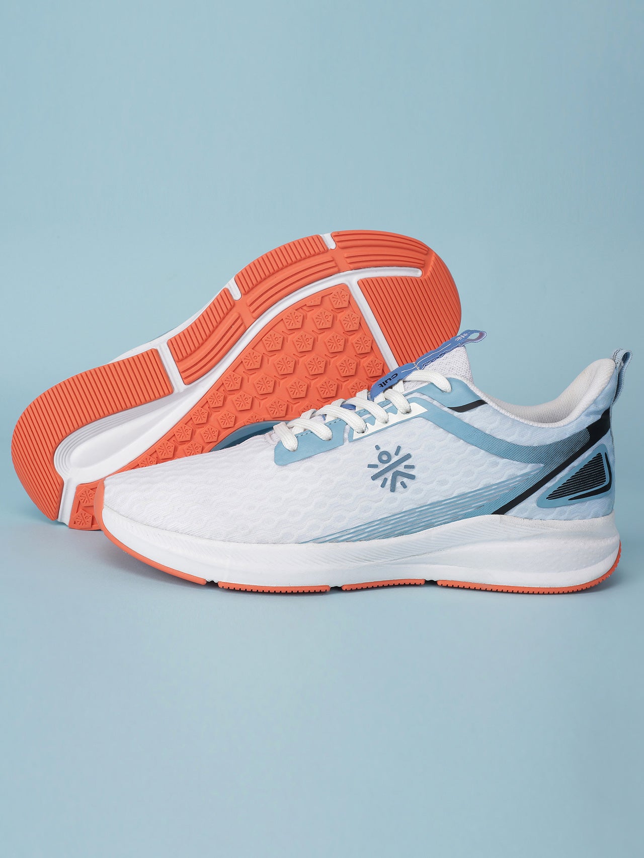 cult Men's AeroStride Casual Shoes - White/Blue