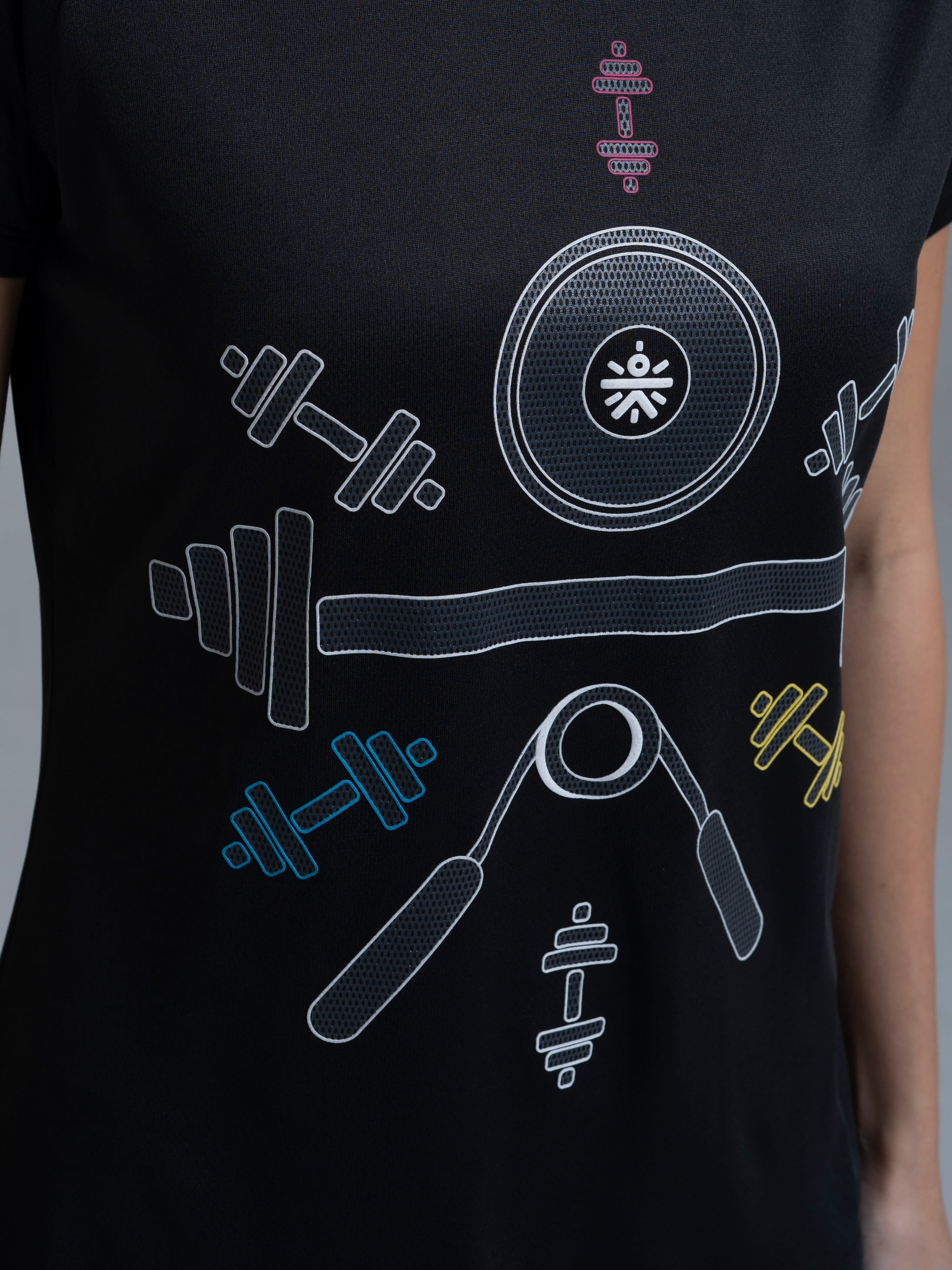 Women's Dumbell Workout T-shirt