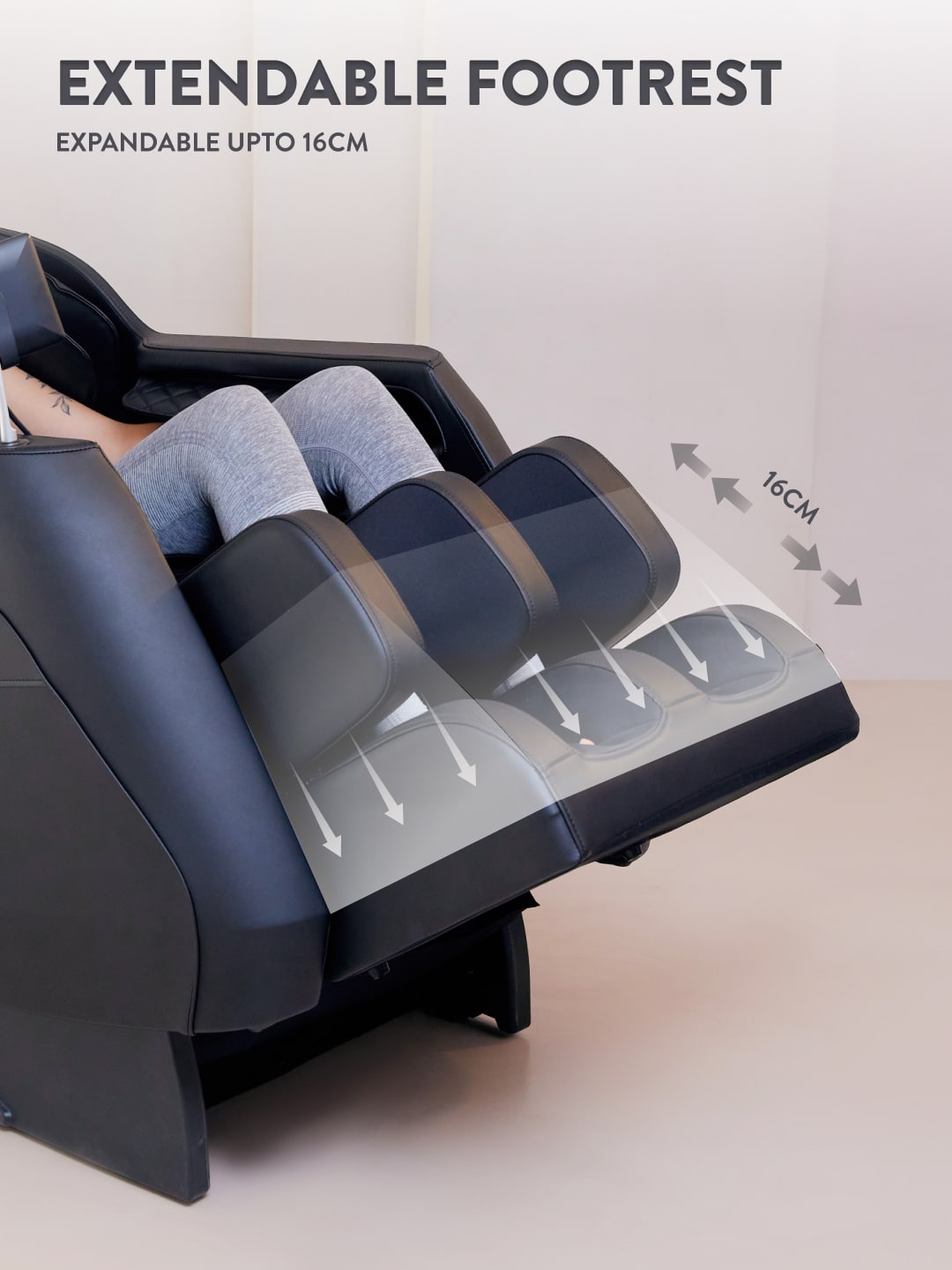 Cult Serene Massage Chair | Zero Gravity with Voice Guide & Bluetooth | 9 Preset Massage Programs | Smart Touch Screen
