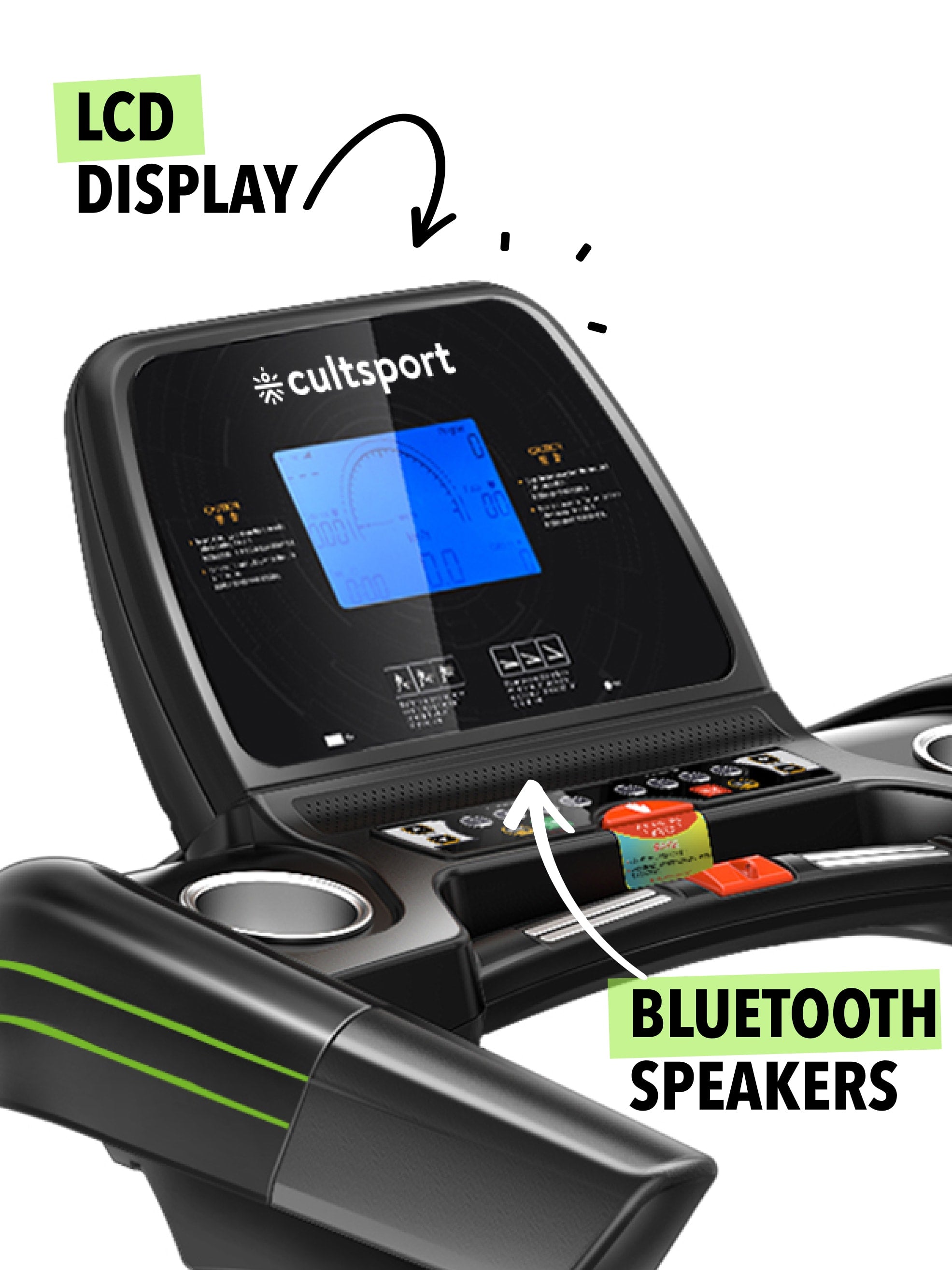 Smartrun c7: treadmill with 18-level auto incline (with 6 months extended warranty)