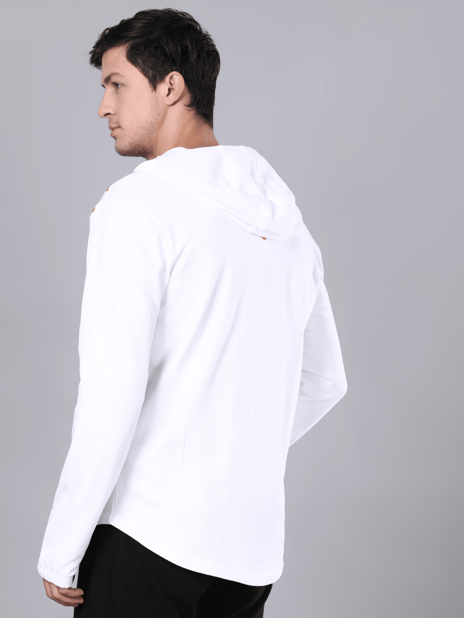 Intel Abstract White Sweatshirt