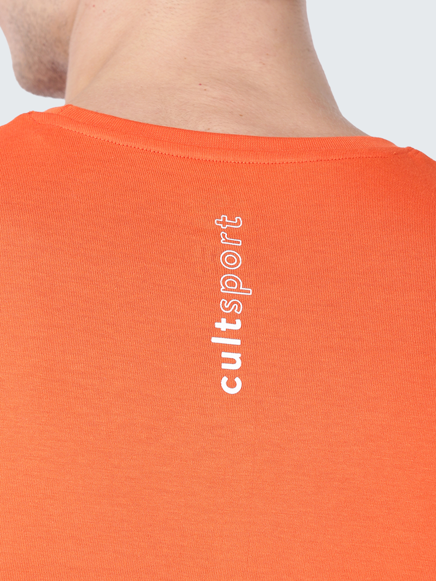 Everydays Mark Orange Cotton Tee