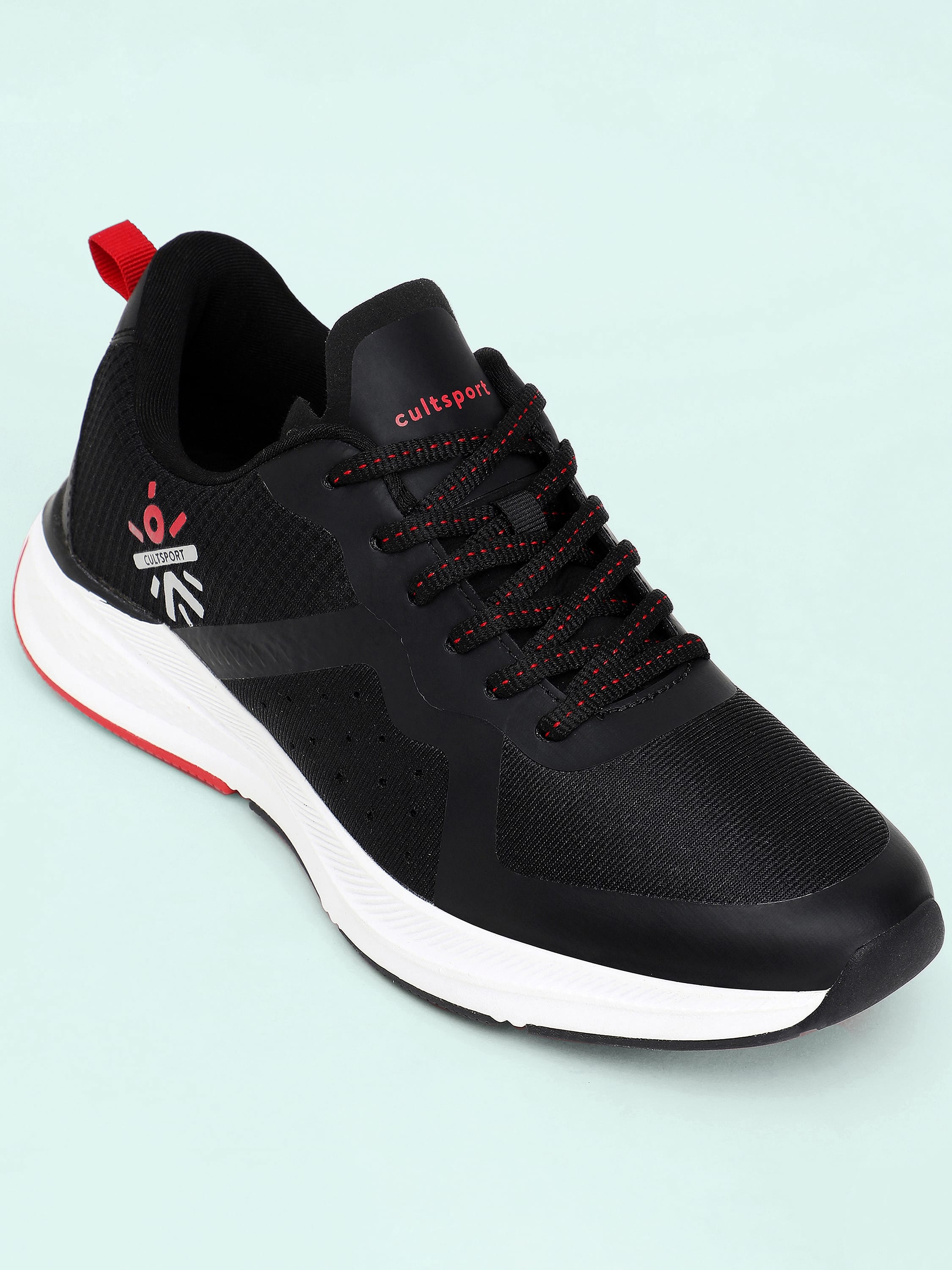 cult Speedster Men Running Shoes - Black