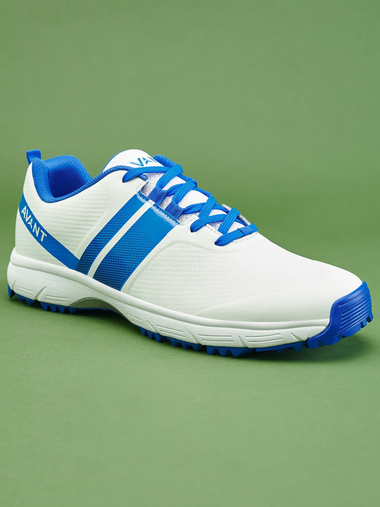 Avant Men's PaceMax Cricket Shoes-White/Blue