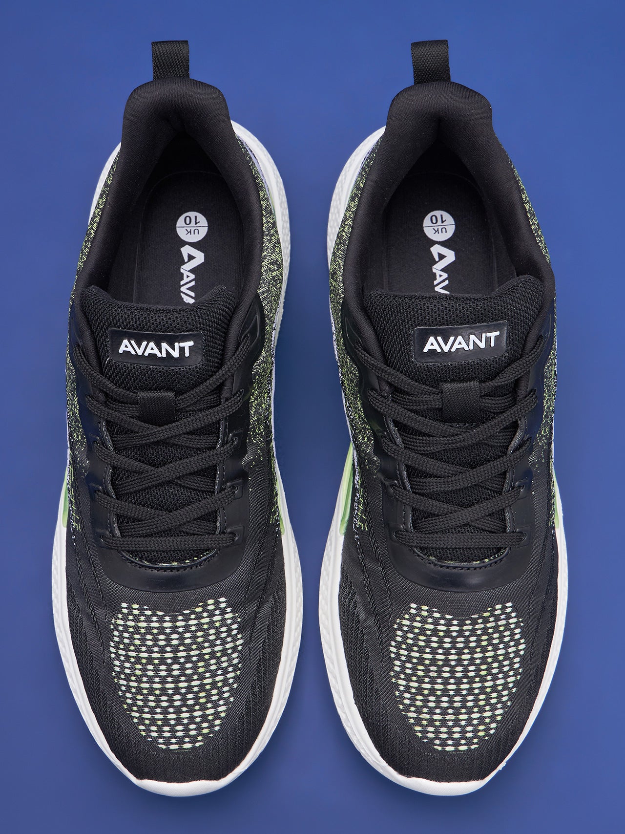 Avant Men's Rage Sports shoes - Black/P.Green
