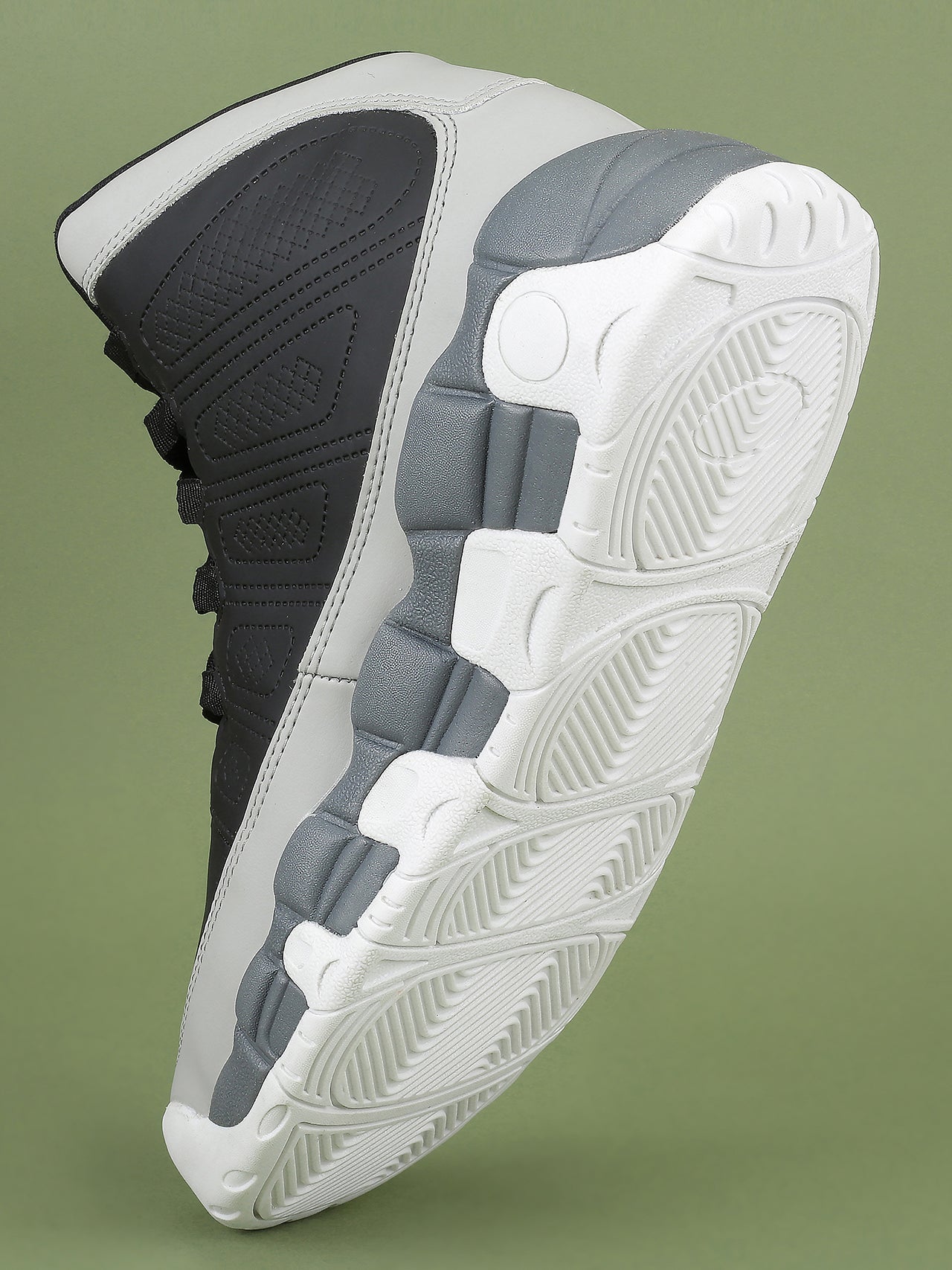 Avant Men's Regal Sneaker Shoes - Grey/Black