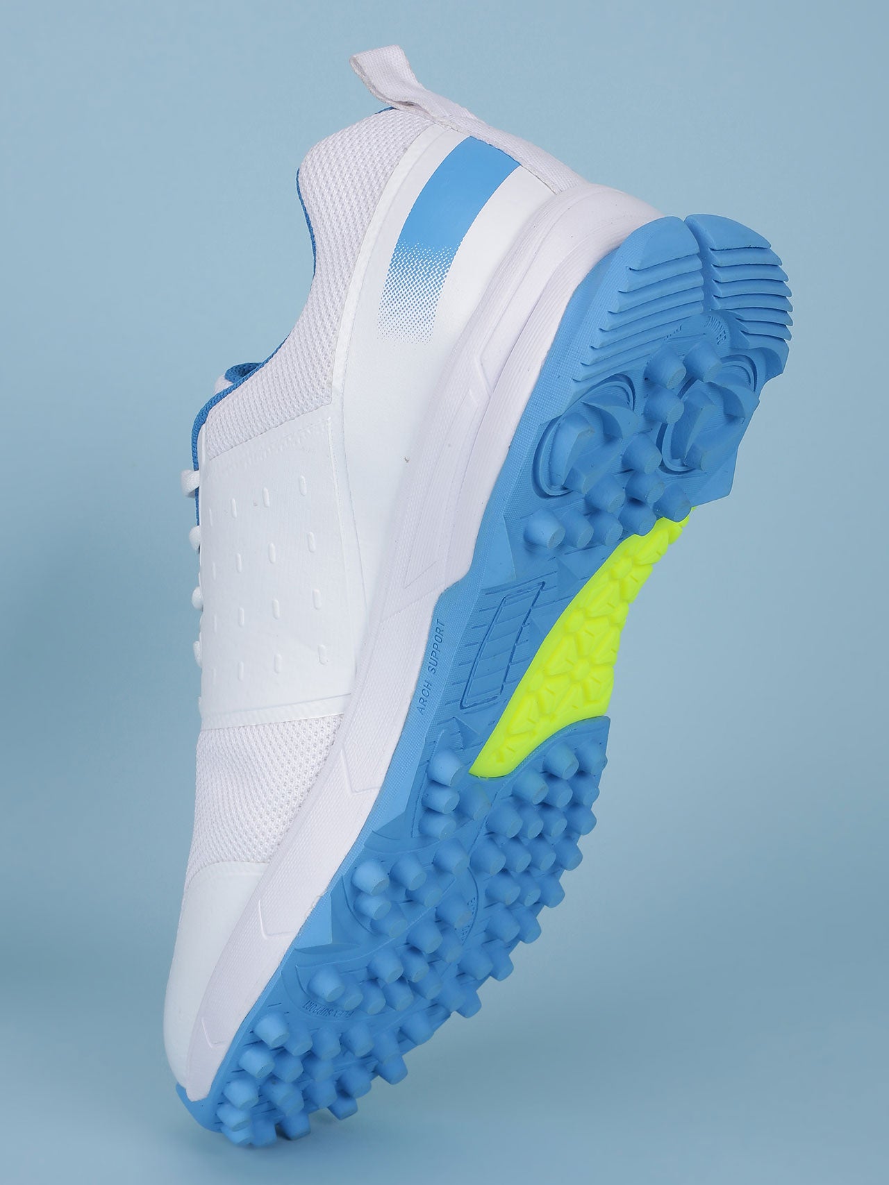 Avant Men's Active Force Cricket Shoes - White/Teal