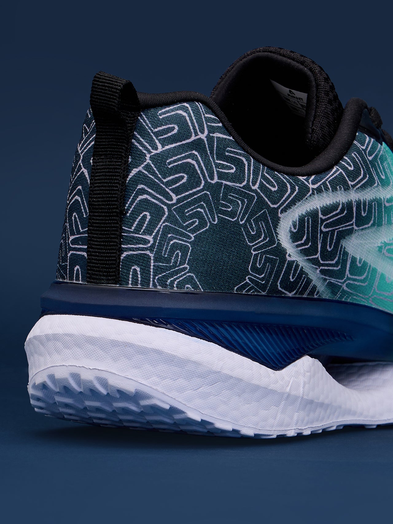 Avant Men's Spark Active Sports shoes - Black/Sky Blue