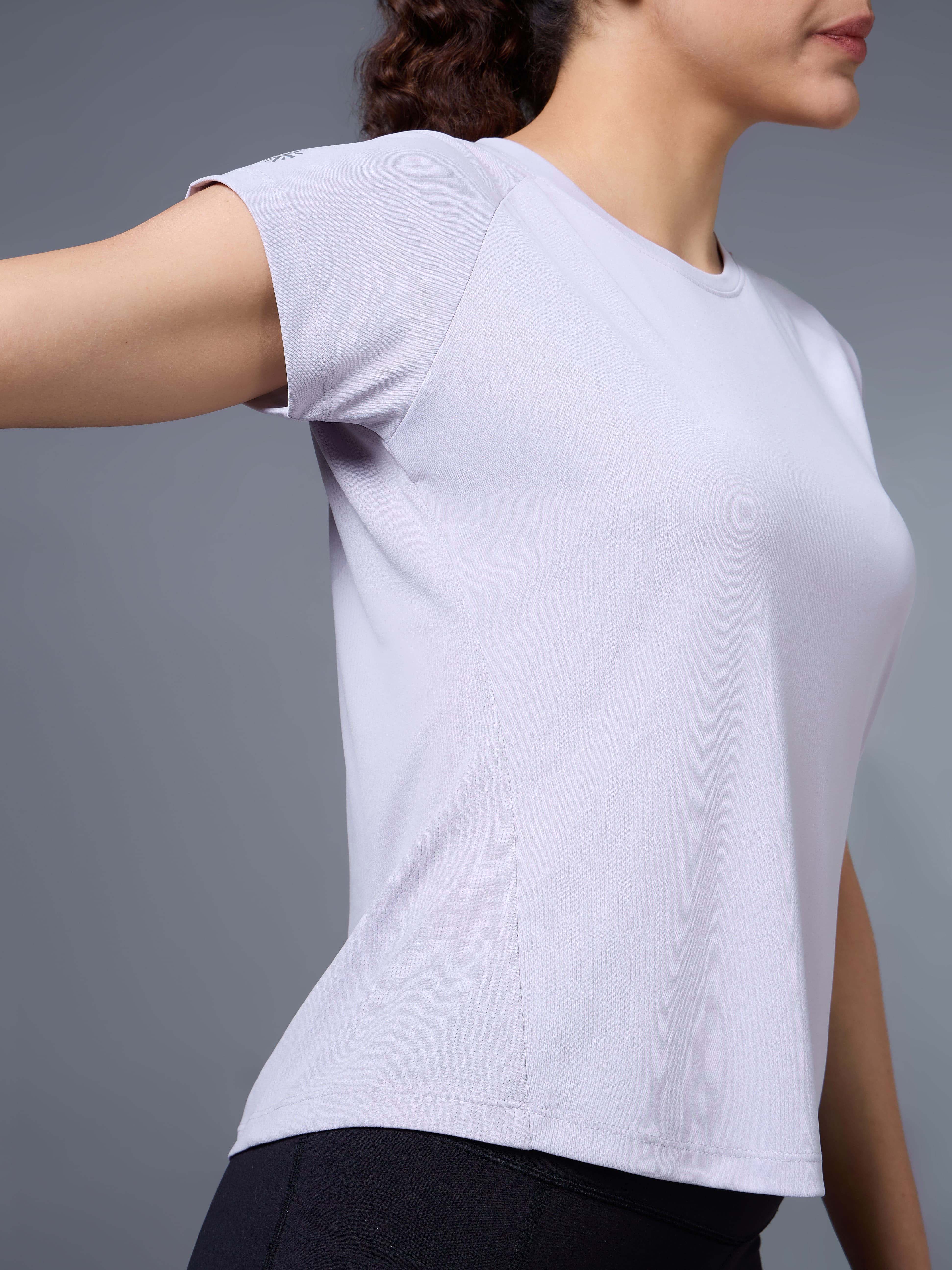 Women's Purple The Runner's Essential T-shirt