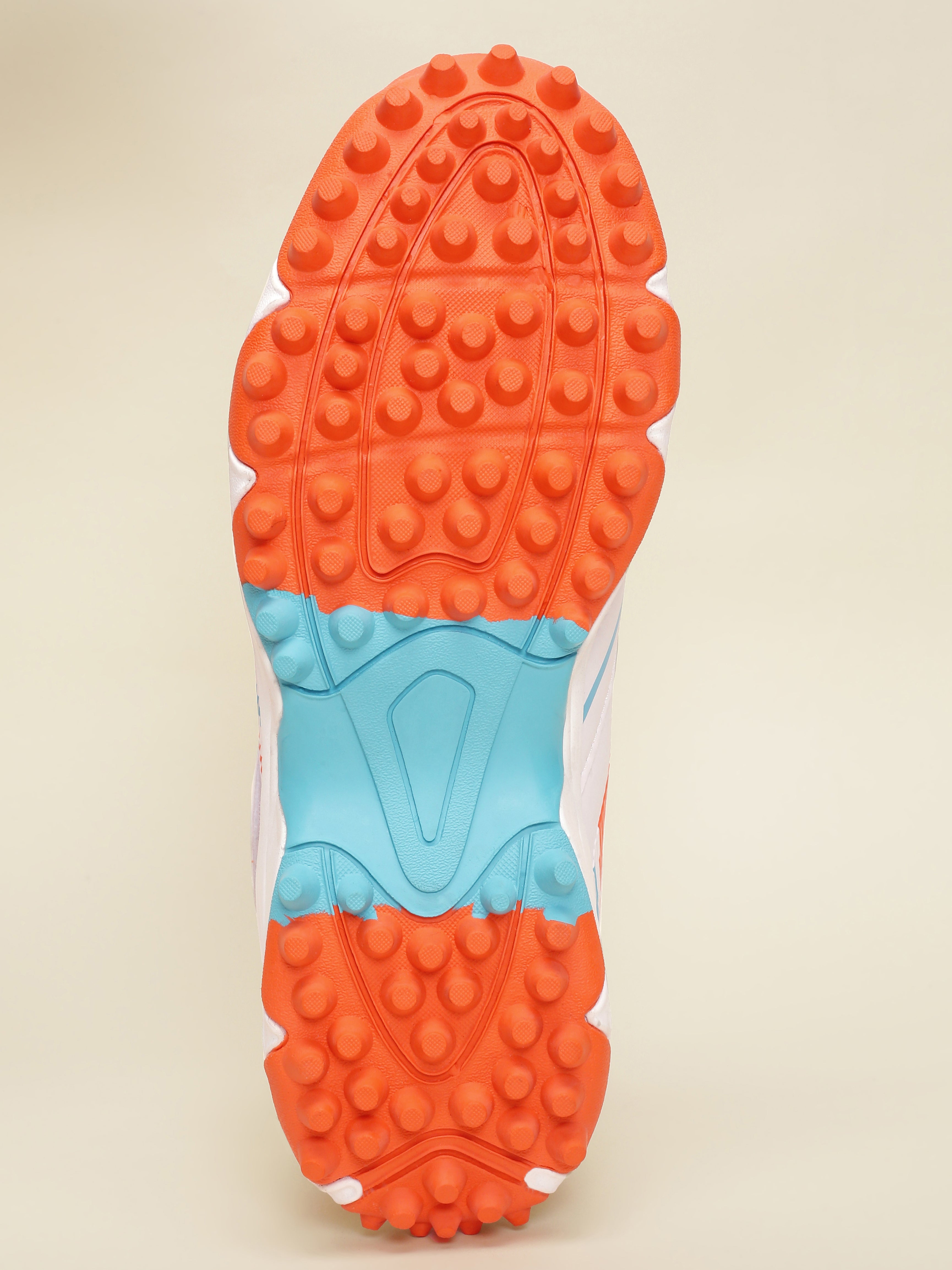 Avant Men's Impact Cricket Shoes - White/Orange