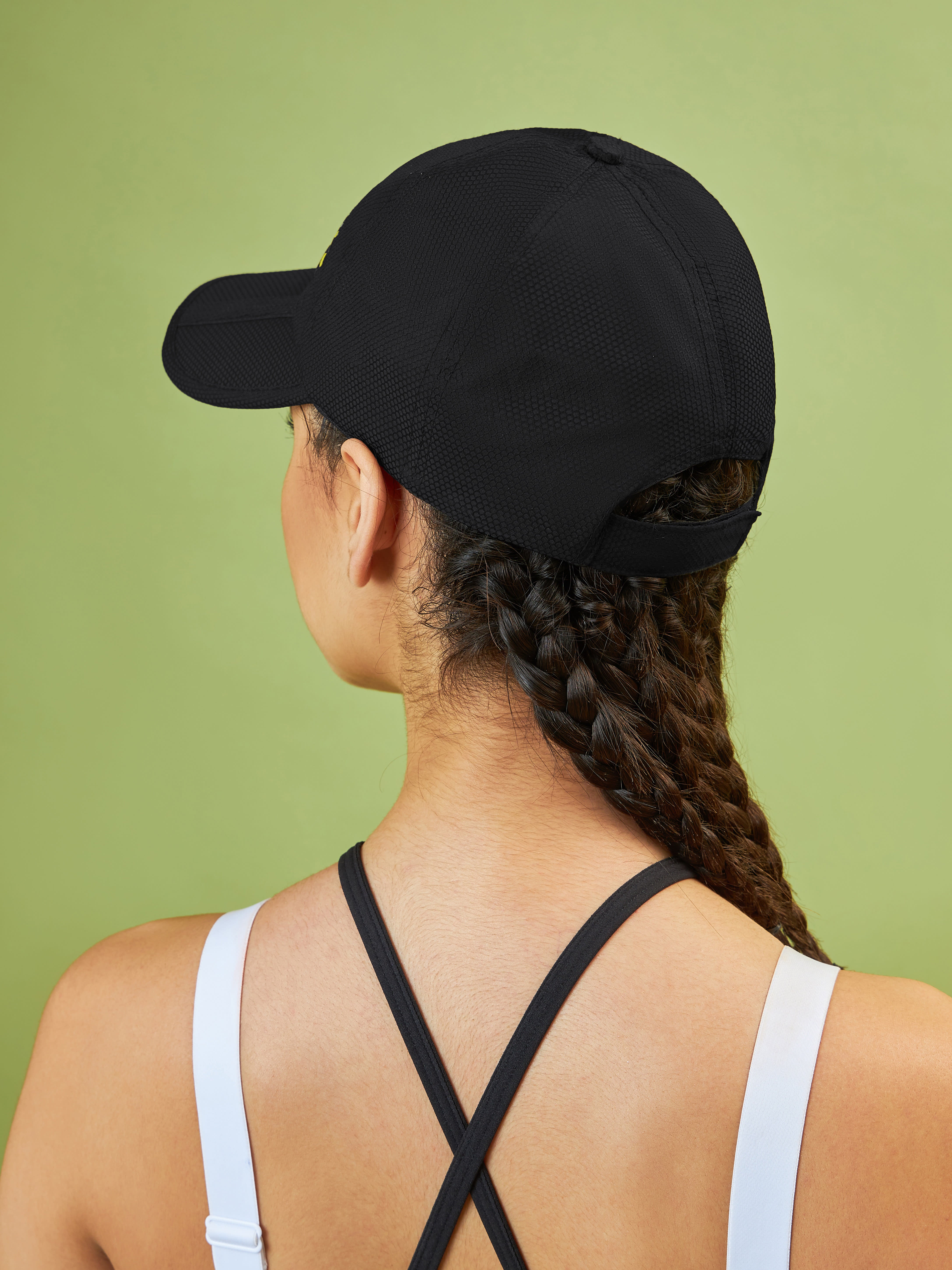 cult Compact Foldable Cap For Men & Women UV Protection Lightweight & Breathable Fabric Adjustable Closure Travel-Friendly Design Outdoor Sports, Adventure & Casual Use Durable & Comfortable Black