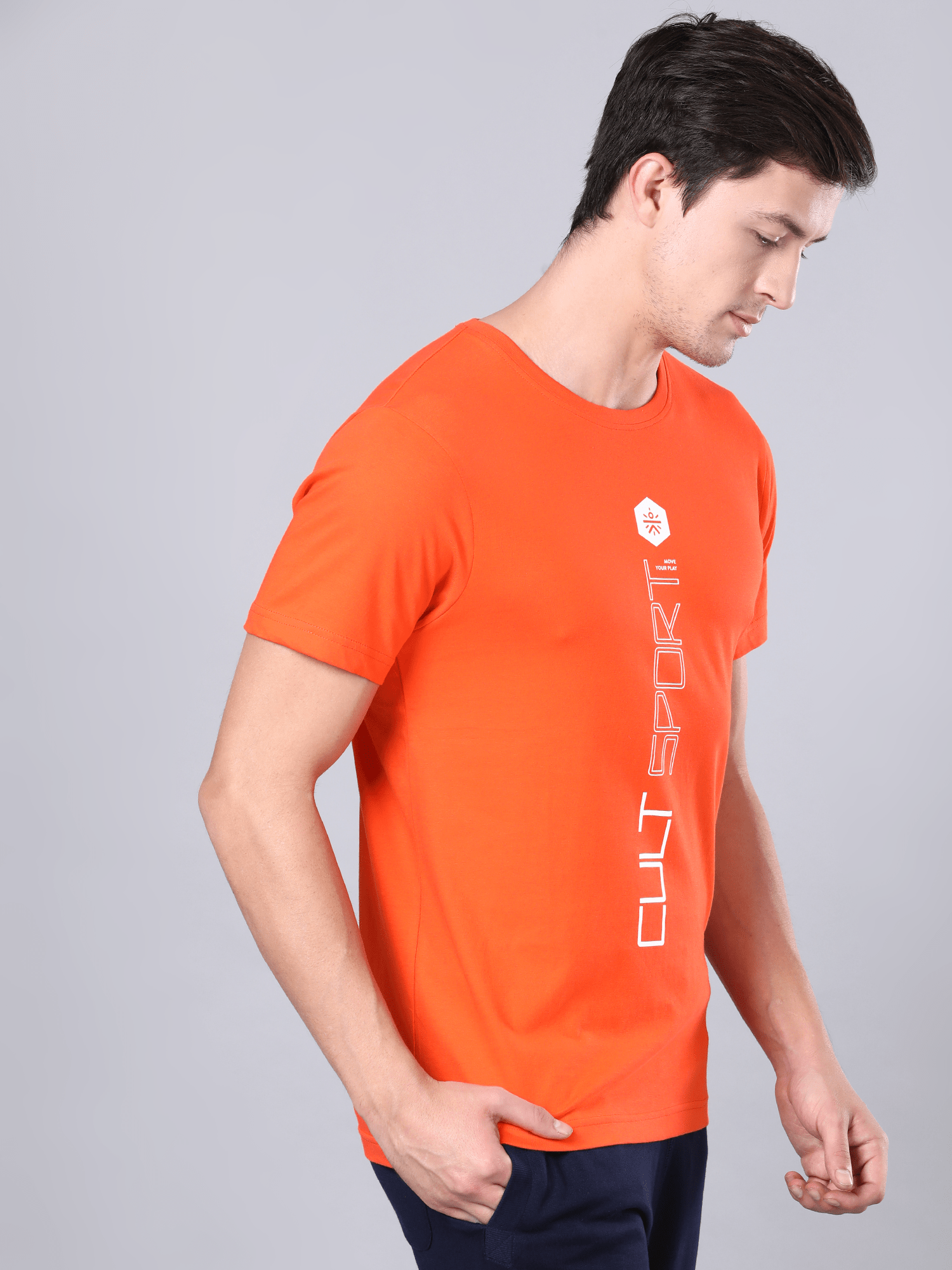 Everydays Gentle Orange Cotton tee