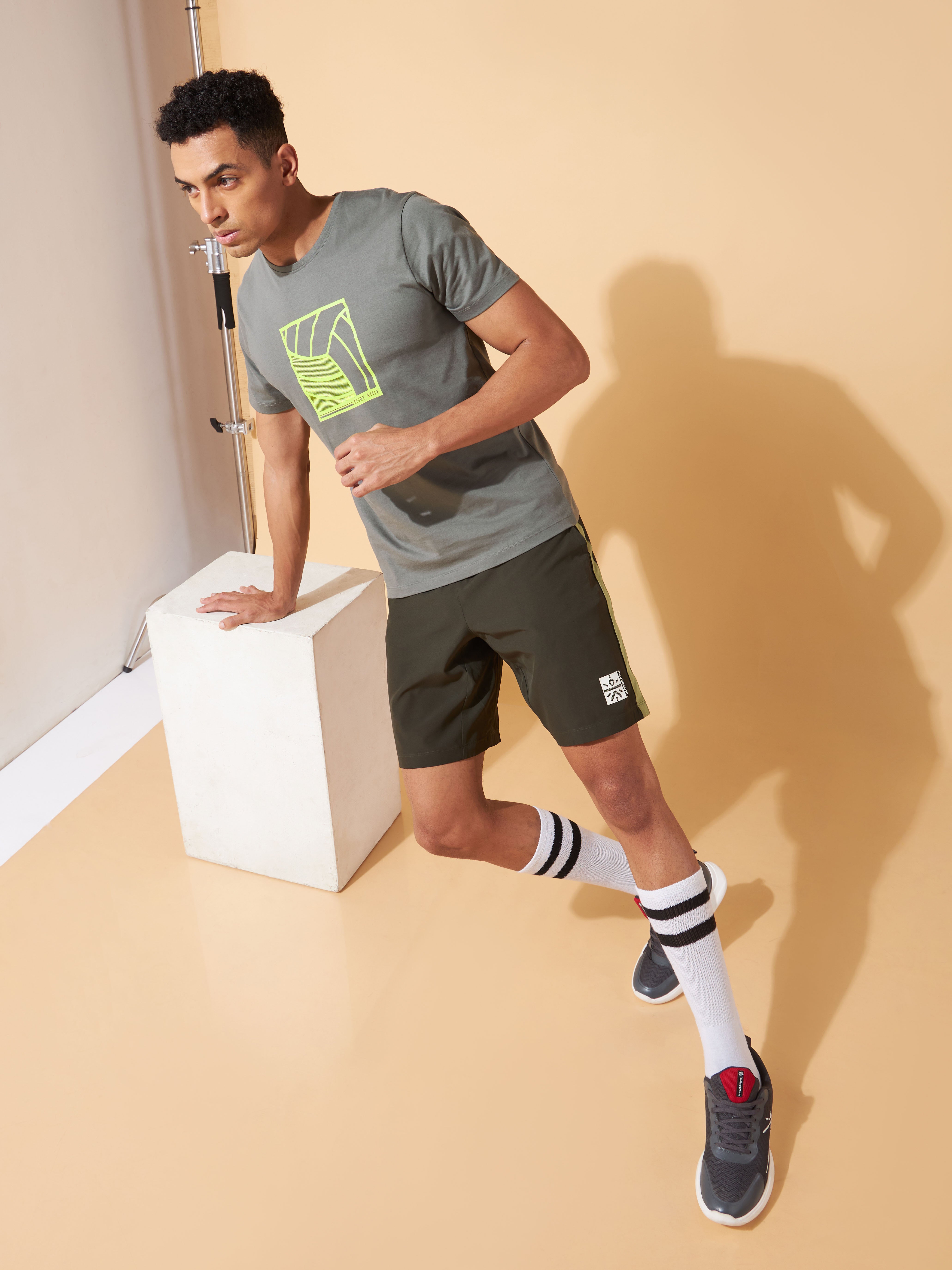 Sport Style Print T-shirt