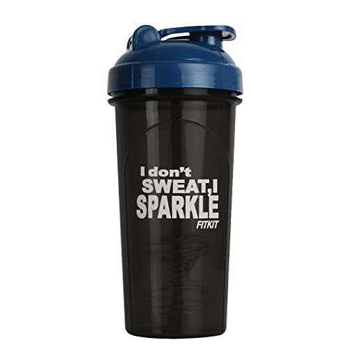 Fitkit FKSB15 Classic 700 ml Shaker (Pack of 1, Dark Blue)