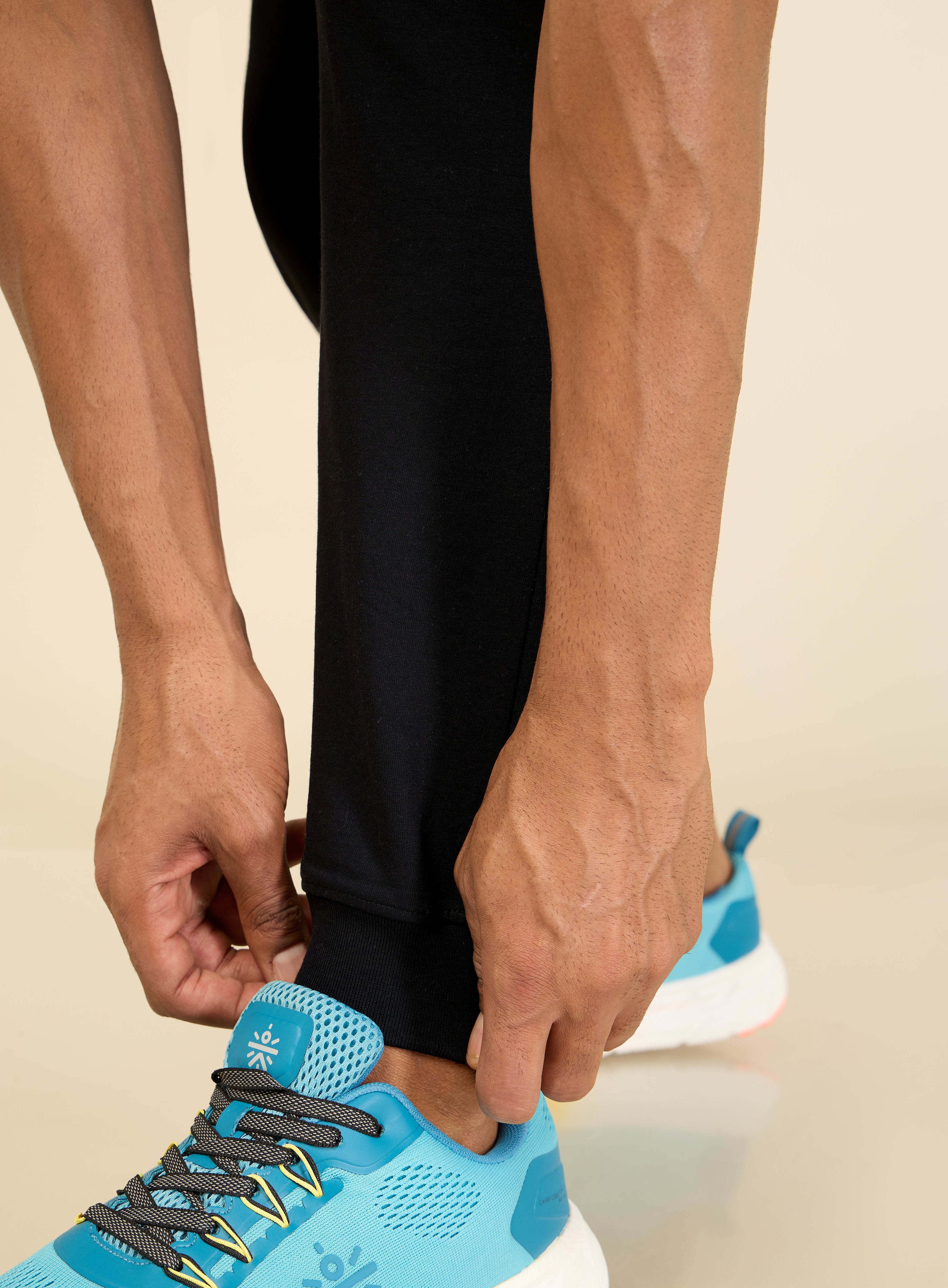 Men Black Cult Leisure Joggers