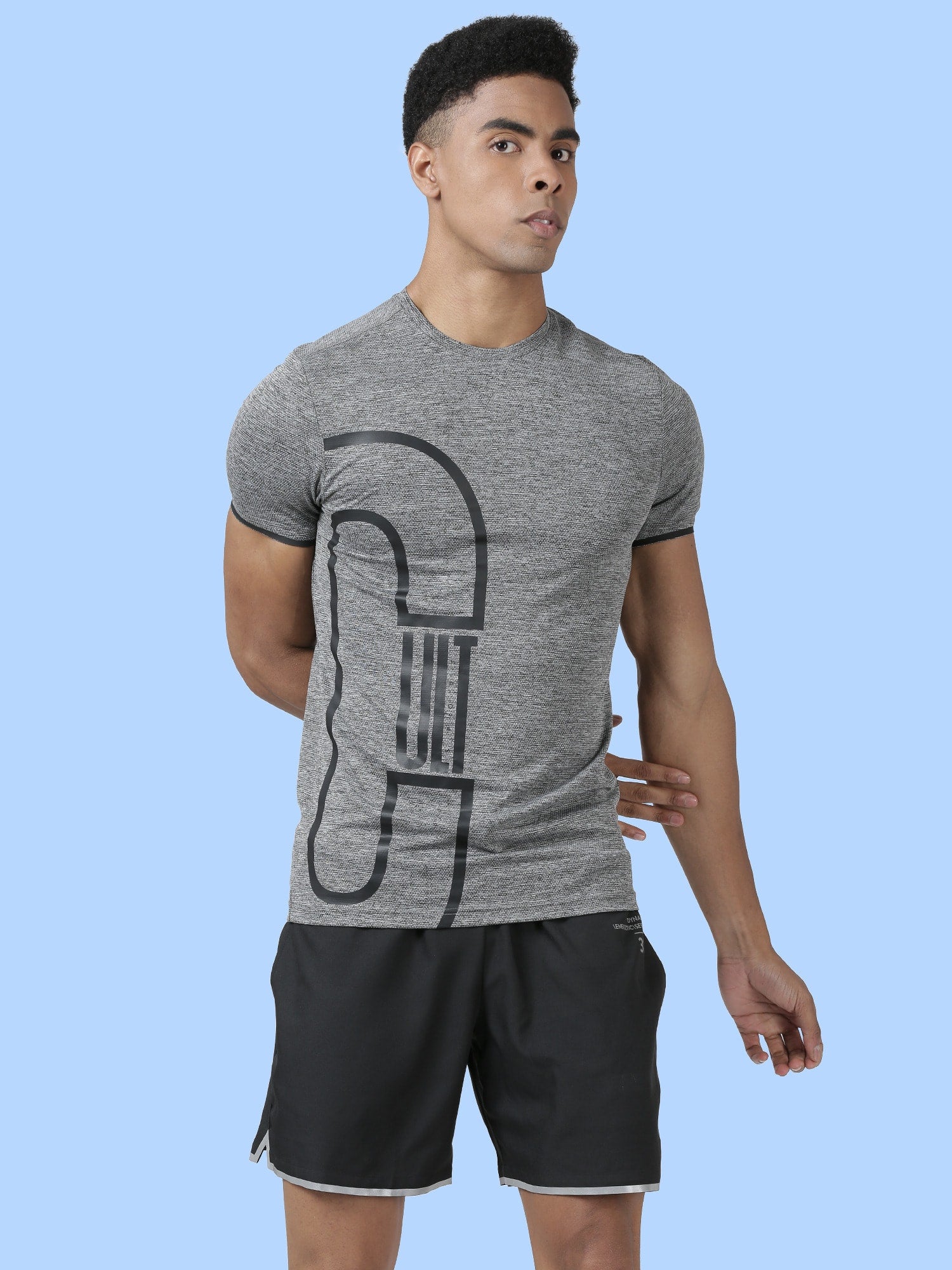 Blakout Insignia Grey Slim Tee