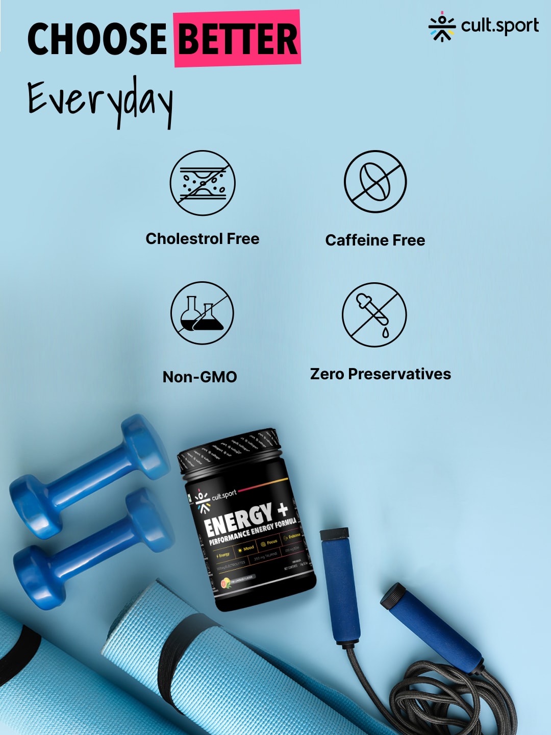 Energy + Powder 1Kg | 1000 mg Electrolytes, 250 mg Taurine, 250 mg BCAA | Instant Hydration, restore electrolytes with 0 cholesterol | Pink Lemonade Flavour