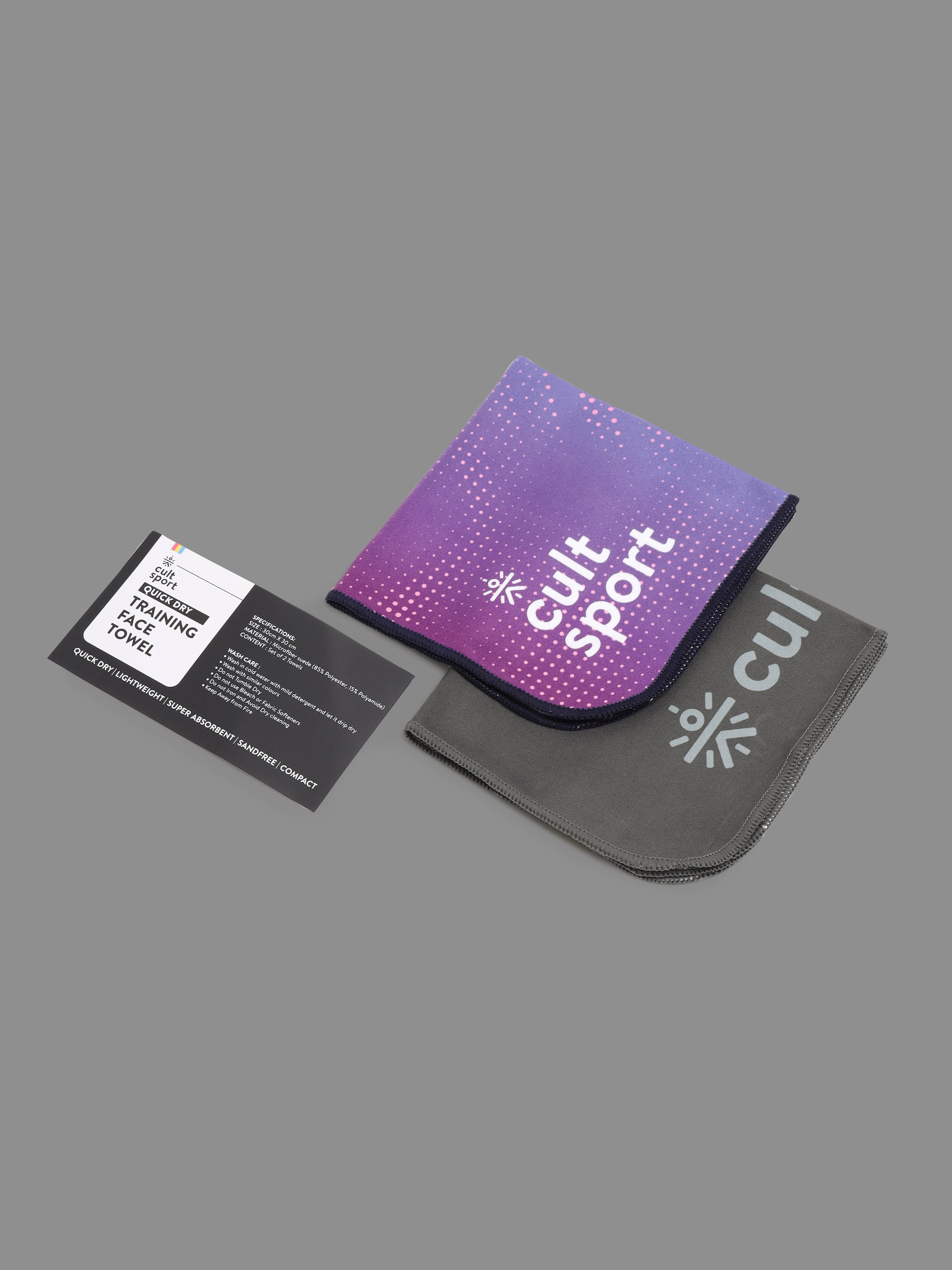 Pack of 2 Super Absorbent Hand Towel