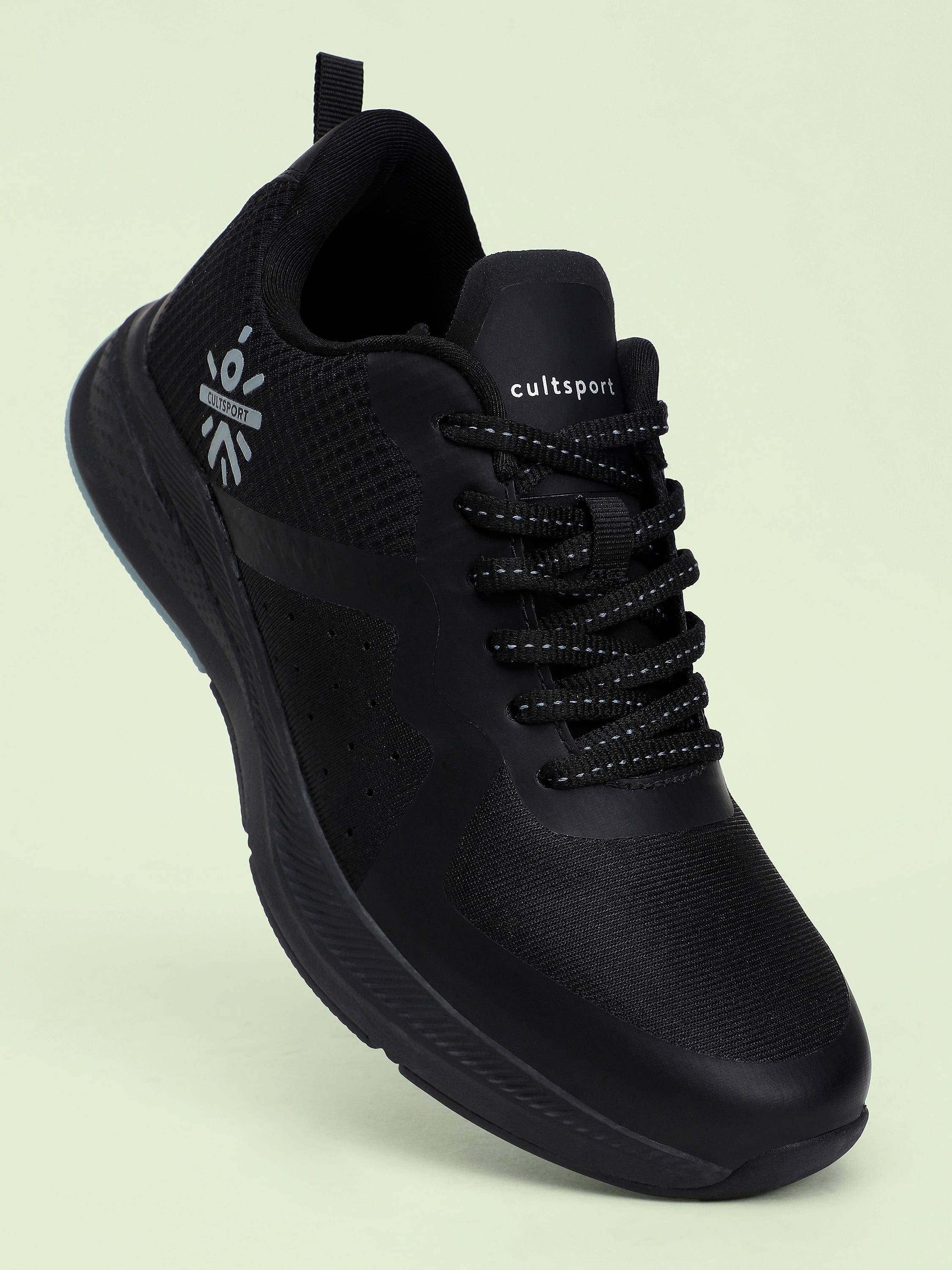 cult Speedster Men Running Shoes - Black