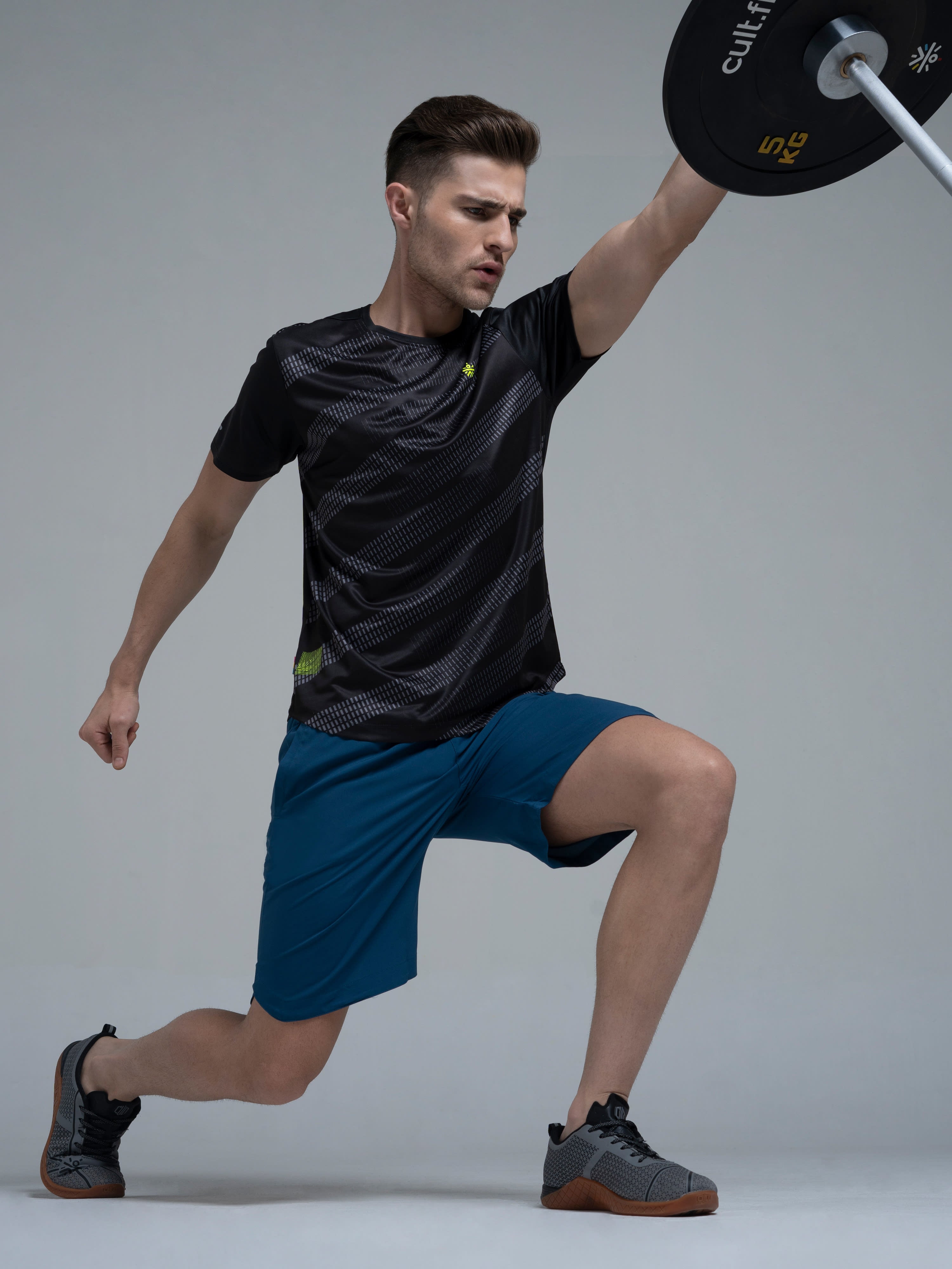 Vital Blaze Teal Gym Shorts