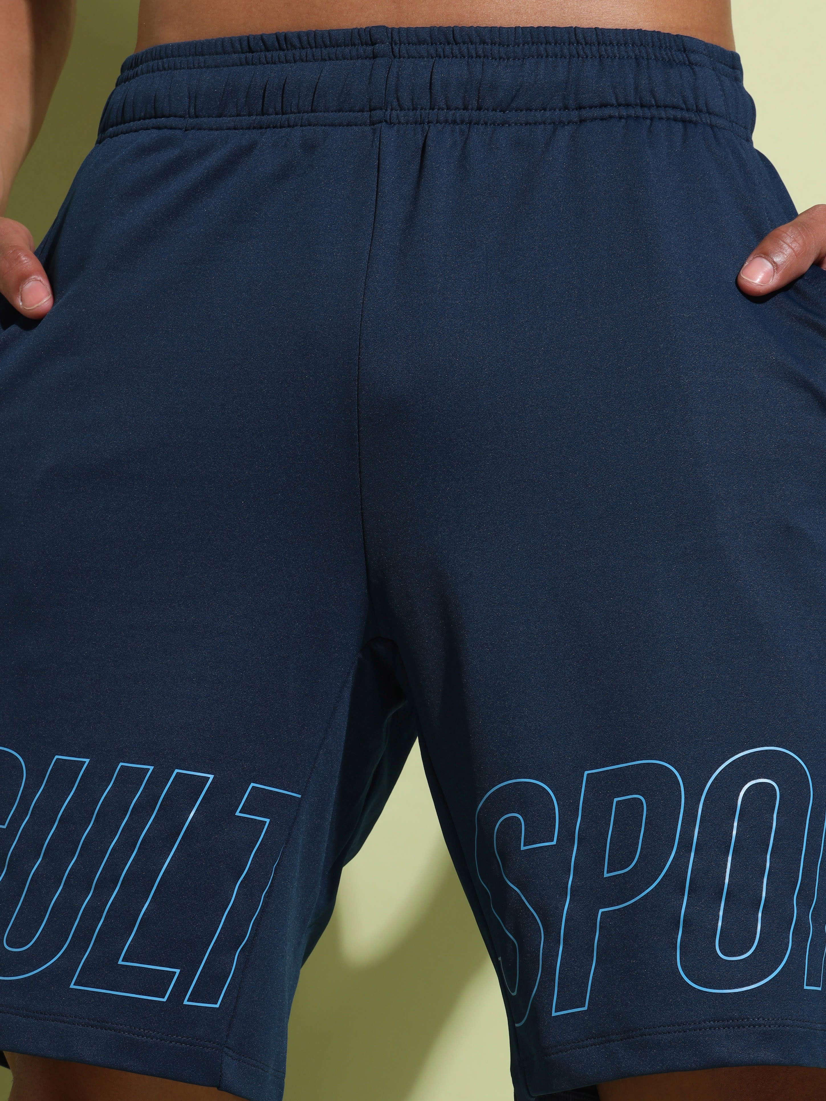 Active Shorts with Placement Graphic