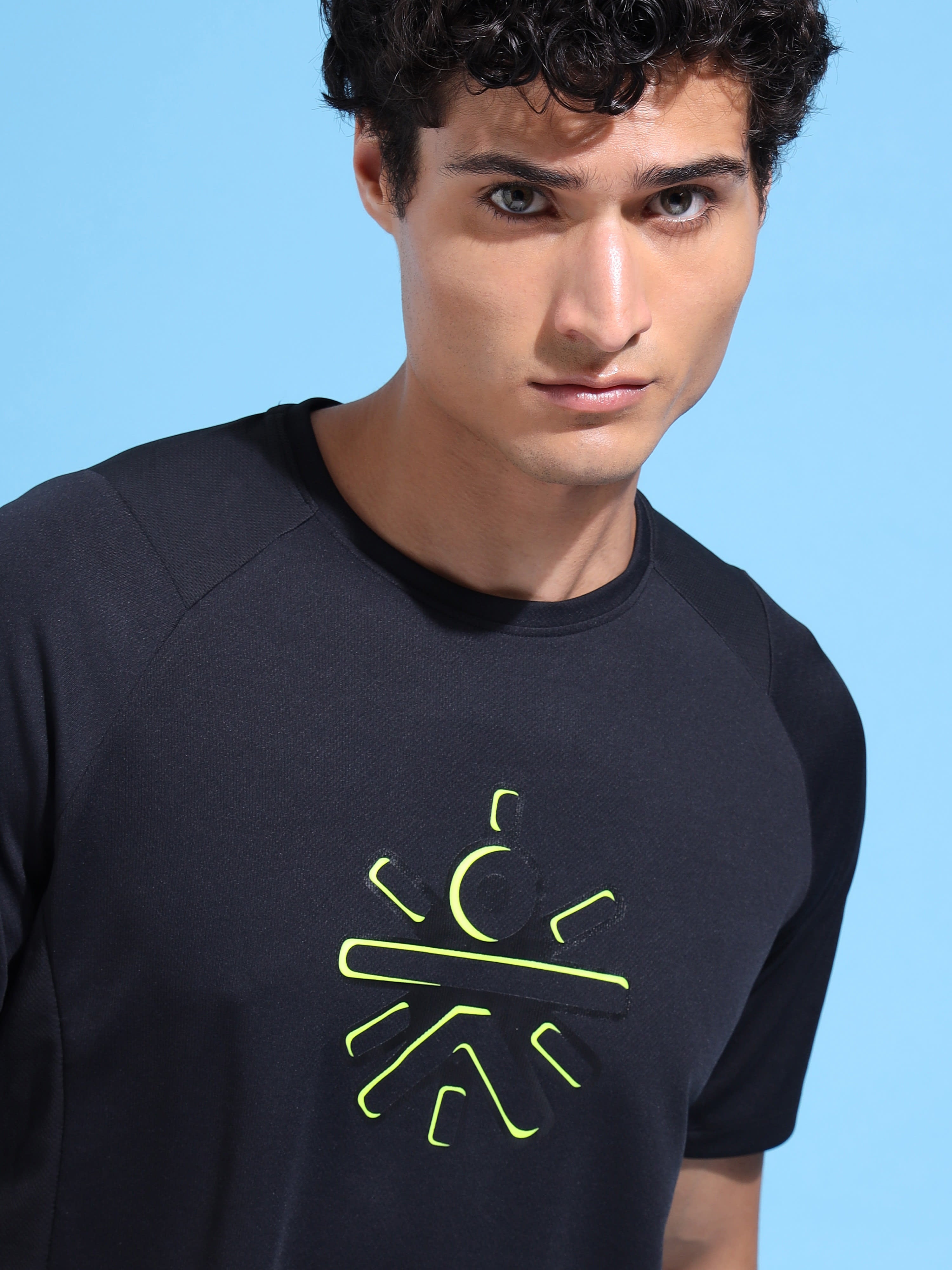 Graphic Print Anti-Odour T-shirt