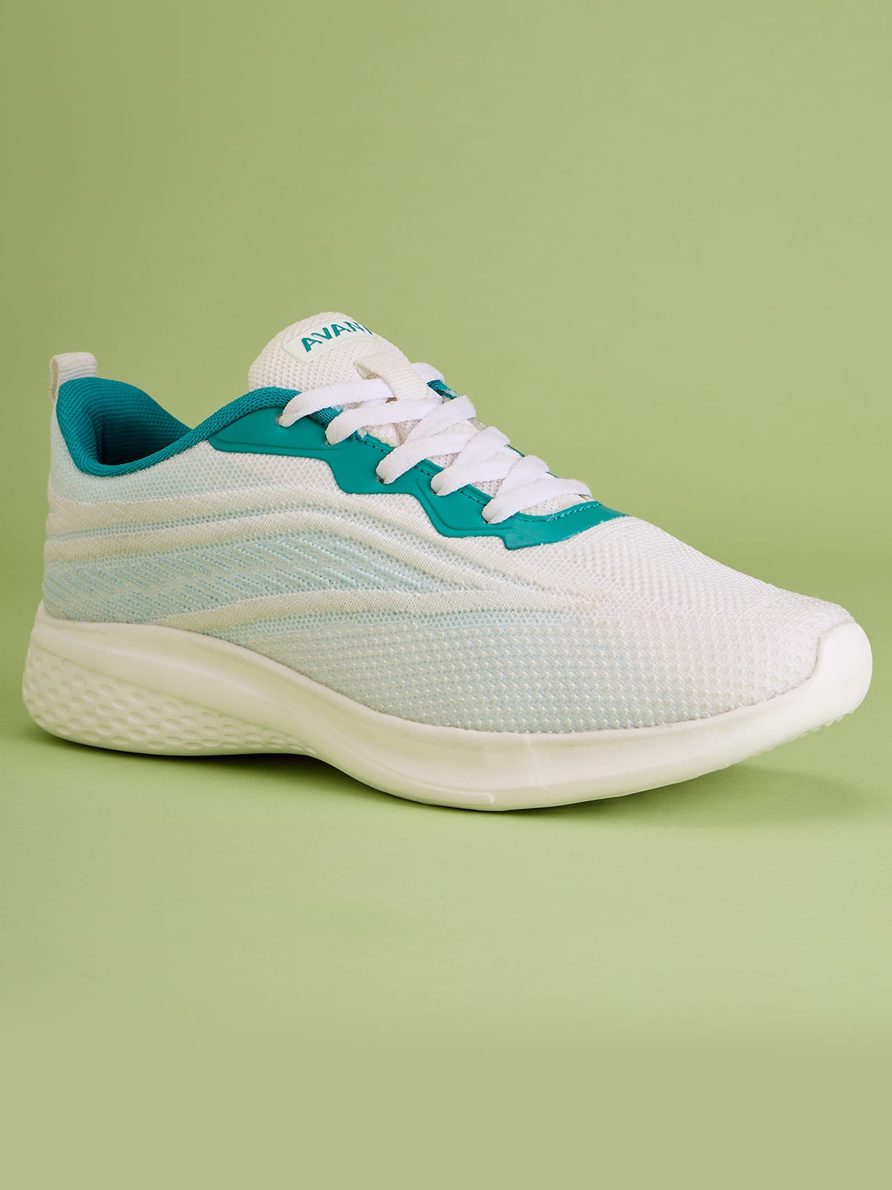 Avant Women's Mermaid Walking Shoes - White/Teal