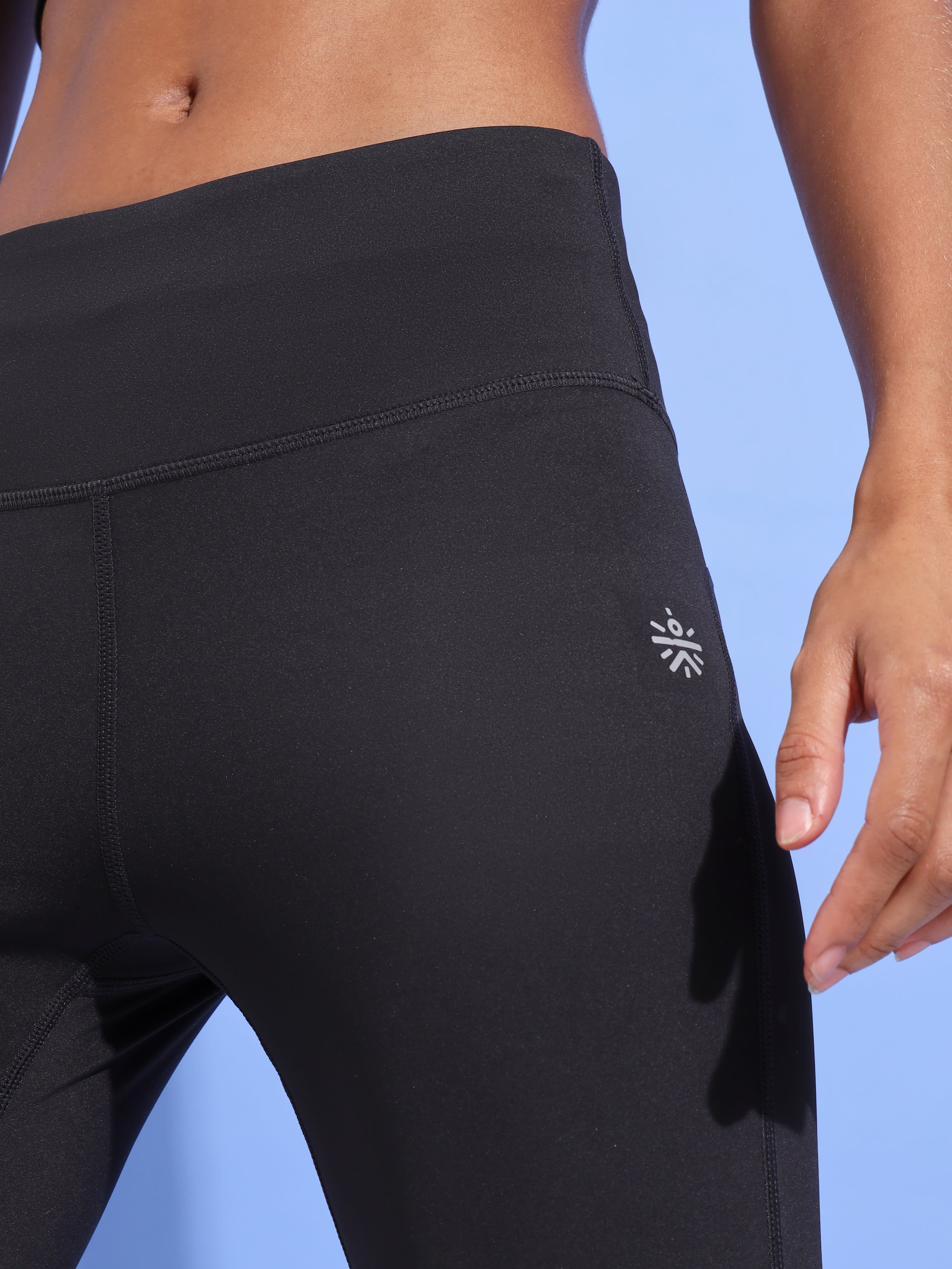 Pack of 2 High Waist Compression Tights