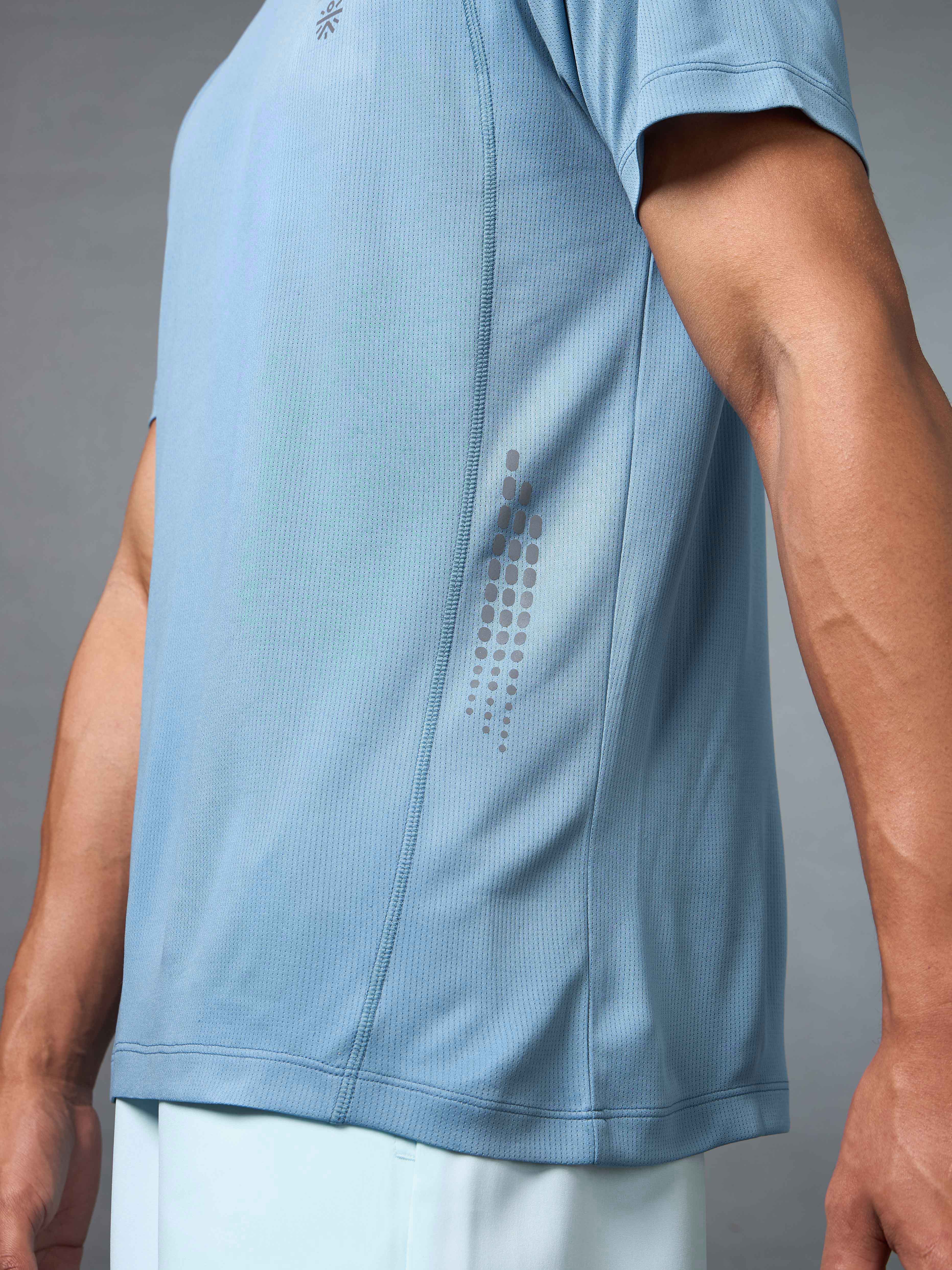 Men's Train All Day Essential Blue T-shirt