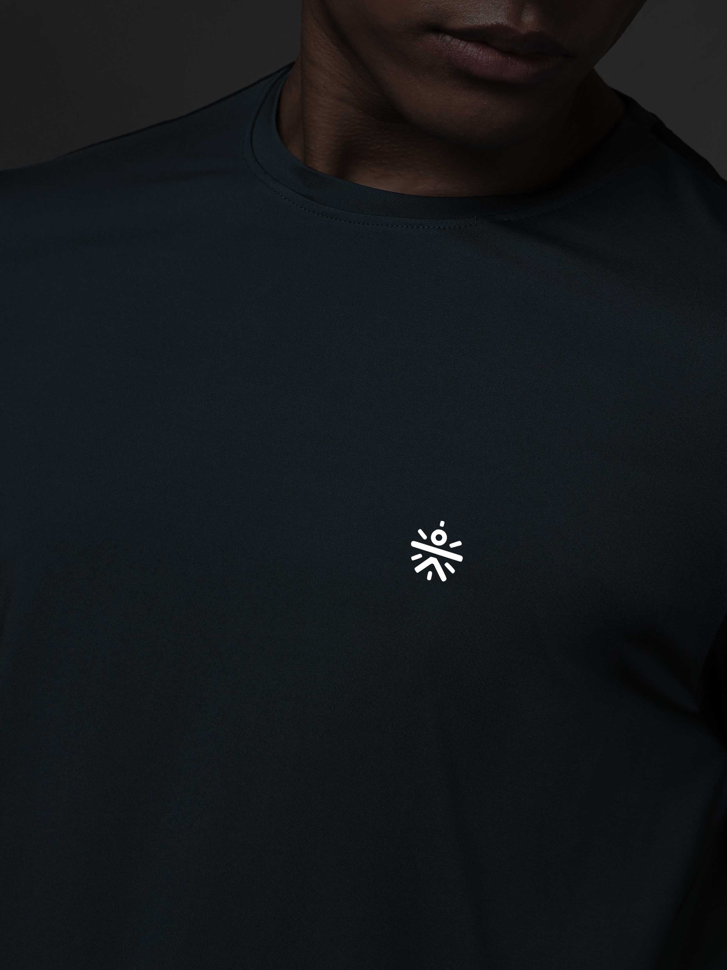 Men's Night Jogger Blue T-shirt