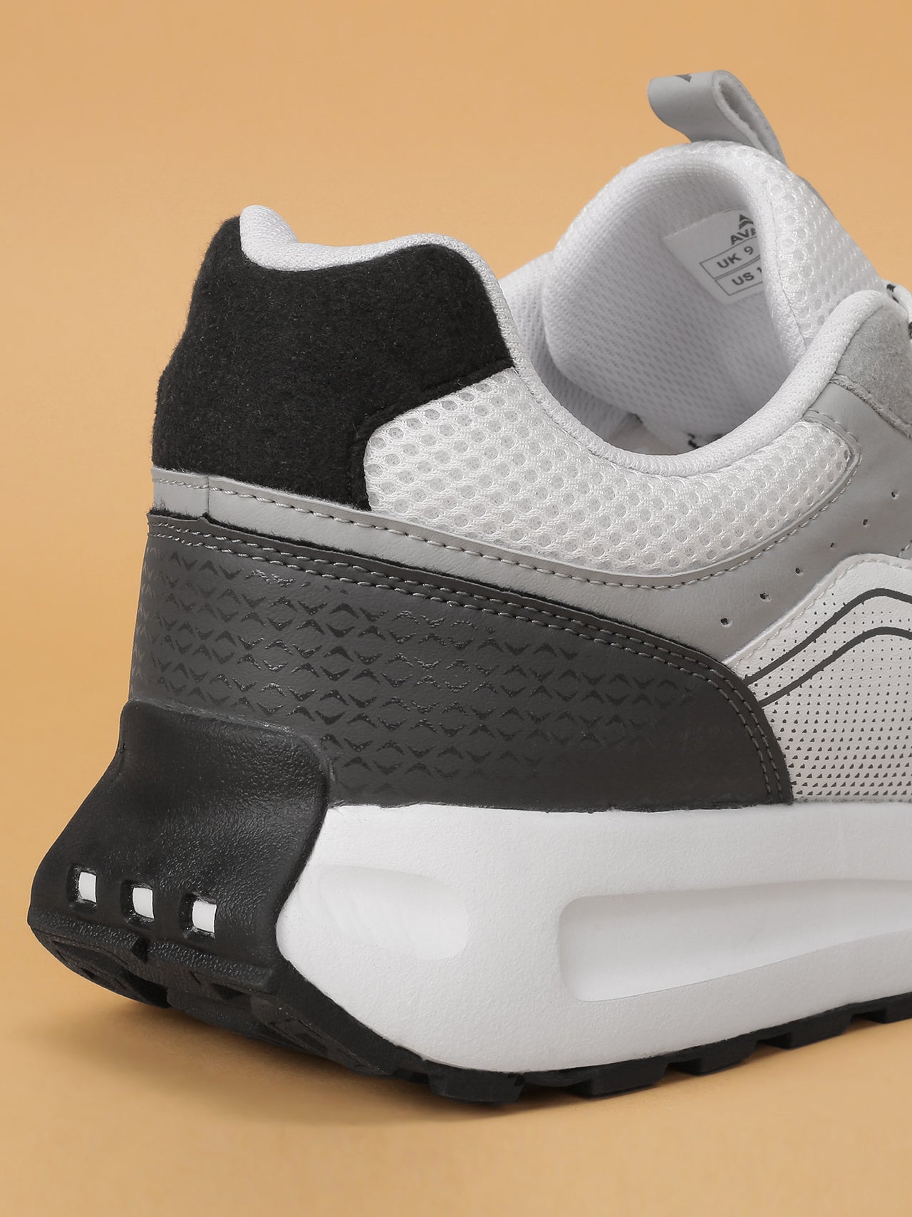 Avant Men's NexStep Sneaker Shoes - Black/White