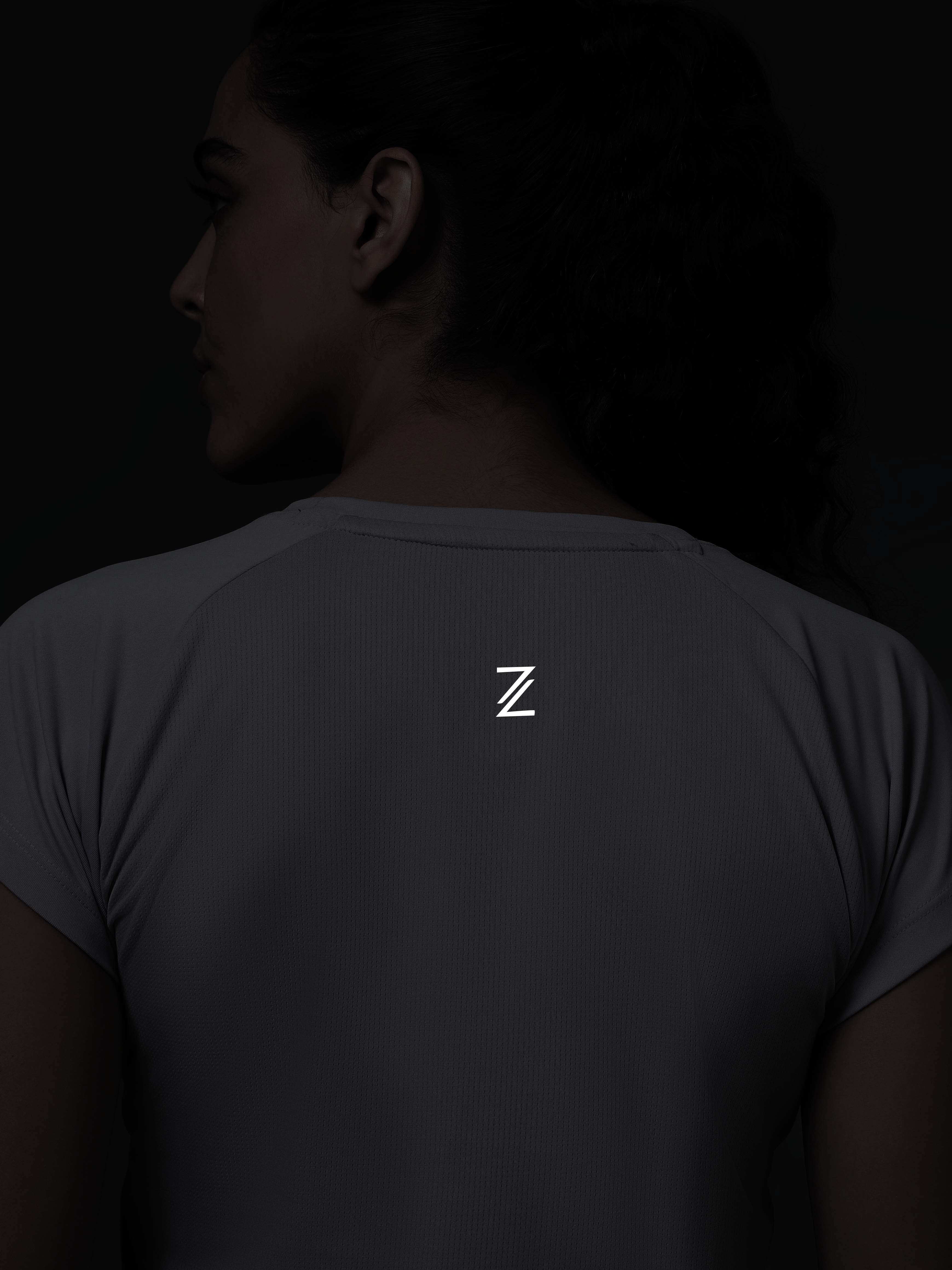 Women's Purple The Runner's Essential T-shirt