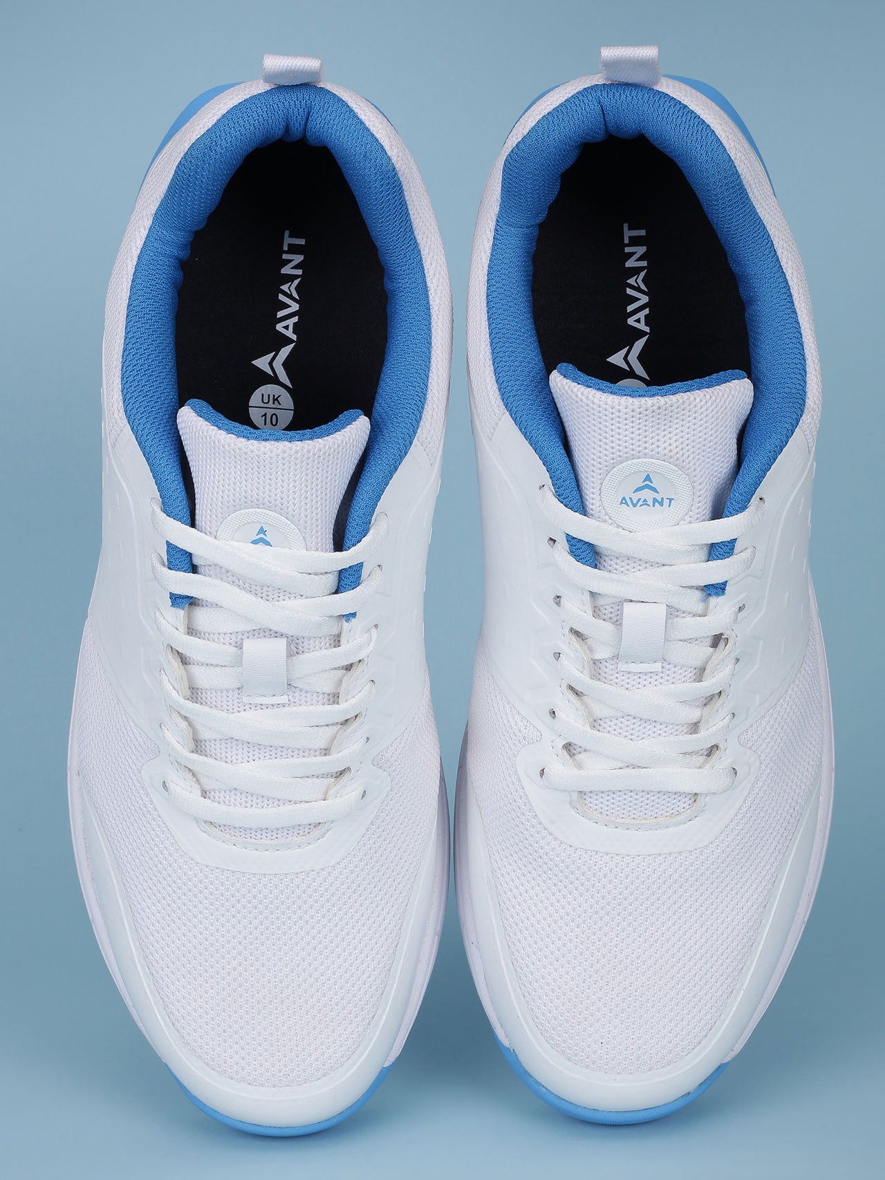 Avant Men's Active Force Cricket Shoes - White/Teal