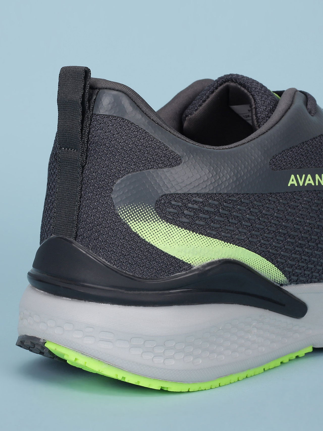 Avant Men's Panther Running shoes - D.Grey / P.Green