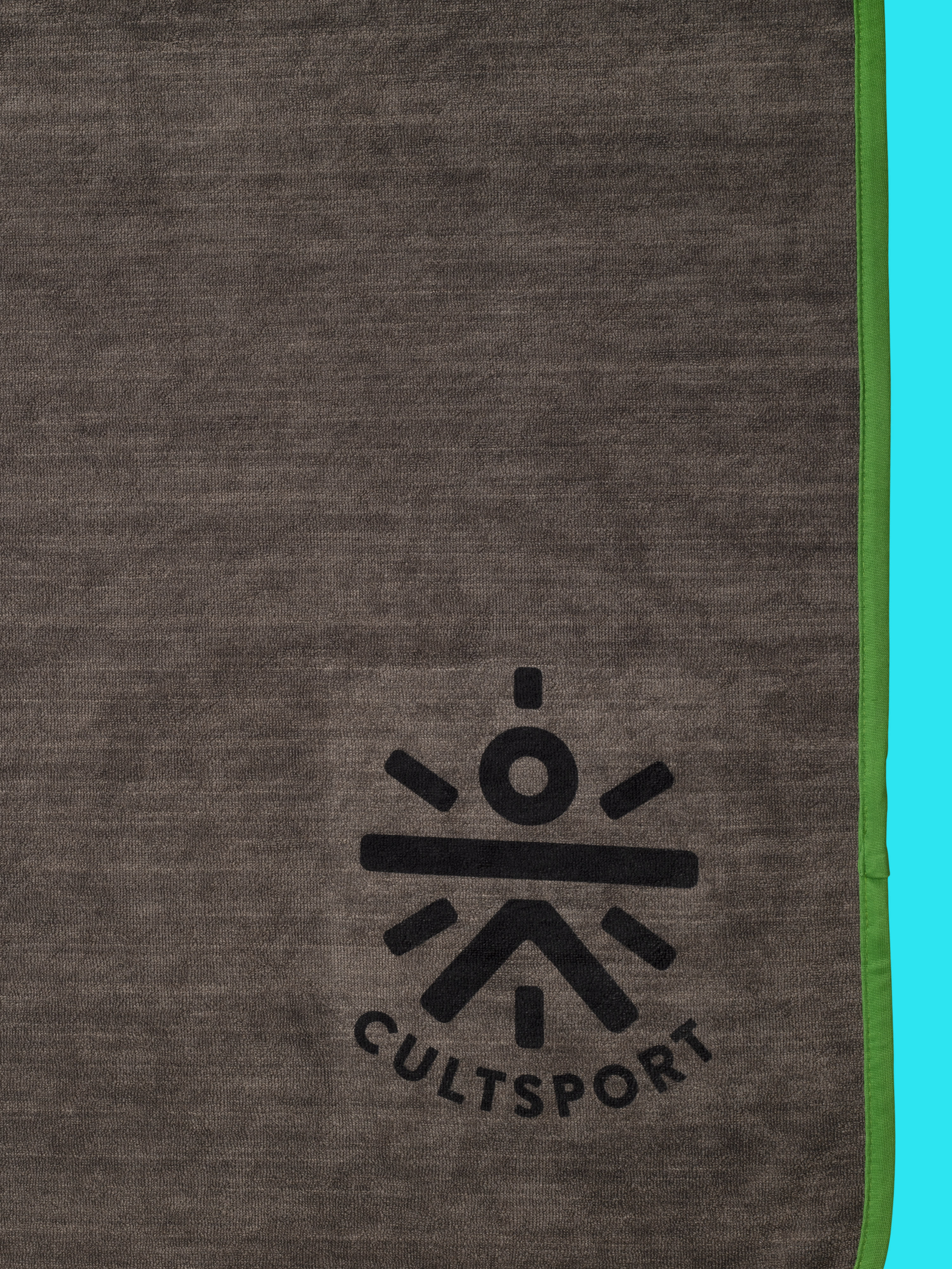 Castal Rock Green Microfibre Gym Towel