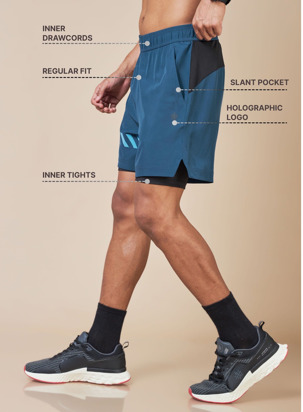 360 Degree Performance Shorts