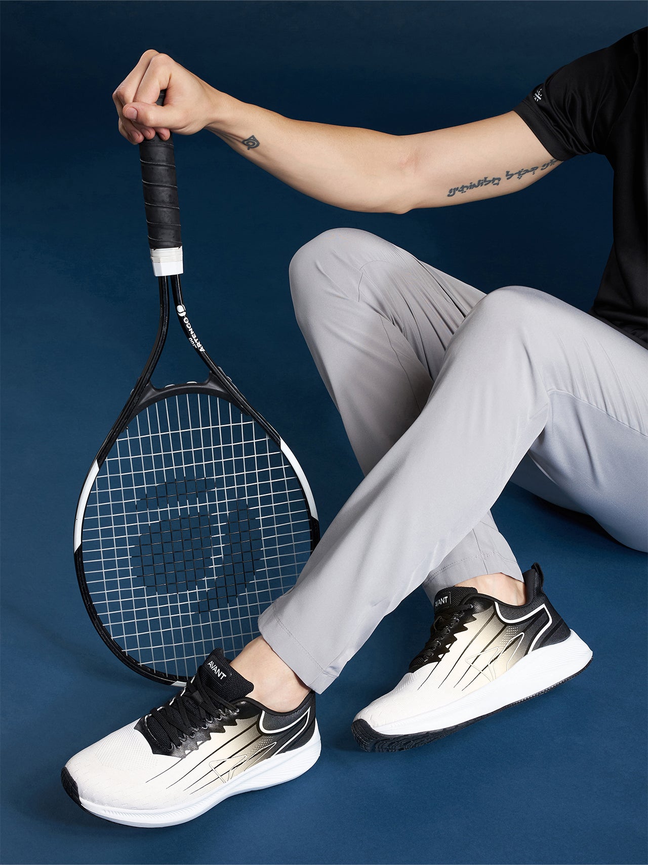 Avant Men's Verge Running shoes - White/Black