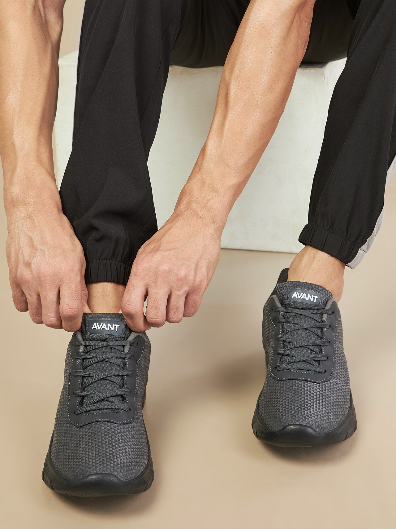 Avant Men's Supreme Walking Shoes - Black