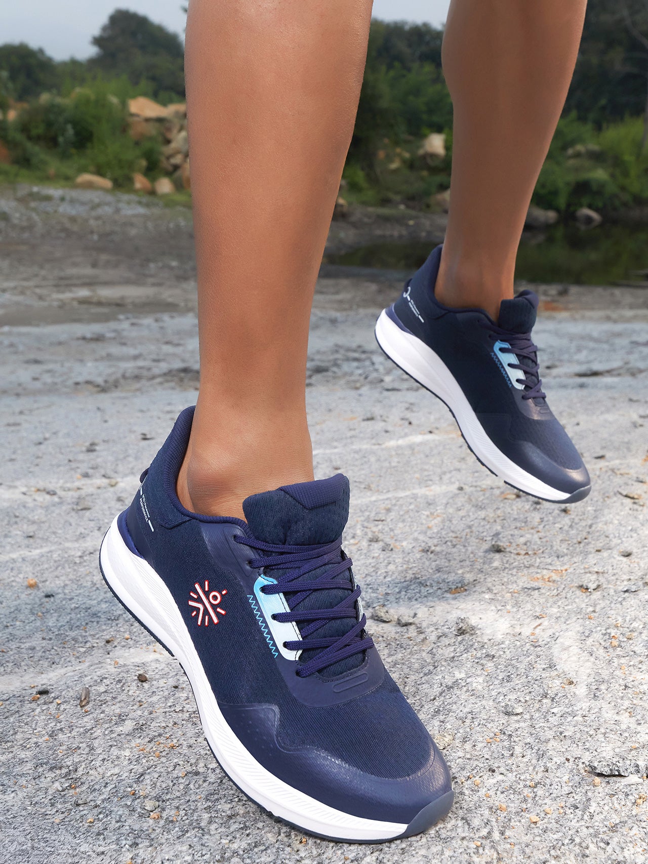 cult Men's AirStride Casual Shoes - Navy Blue