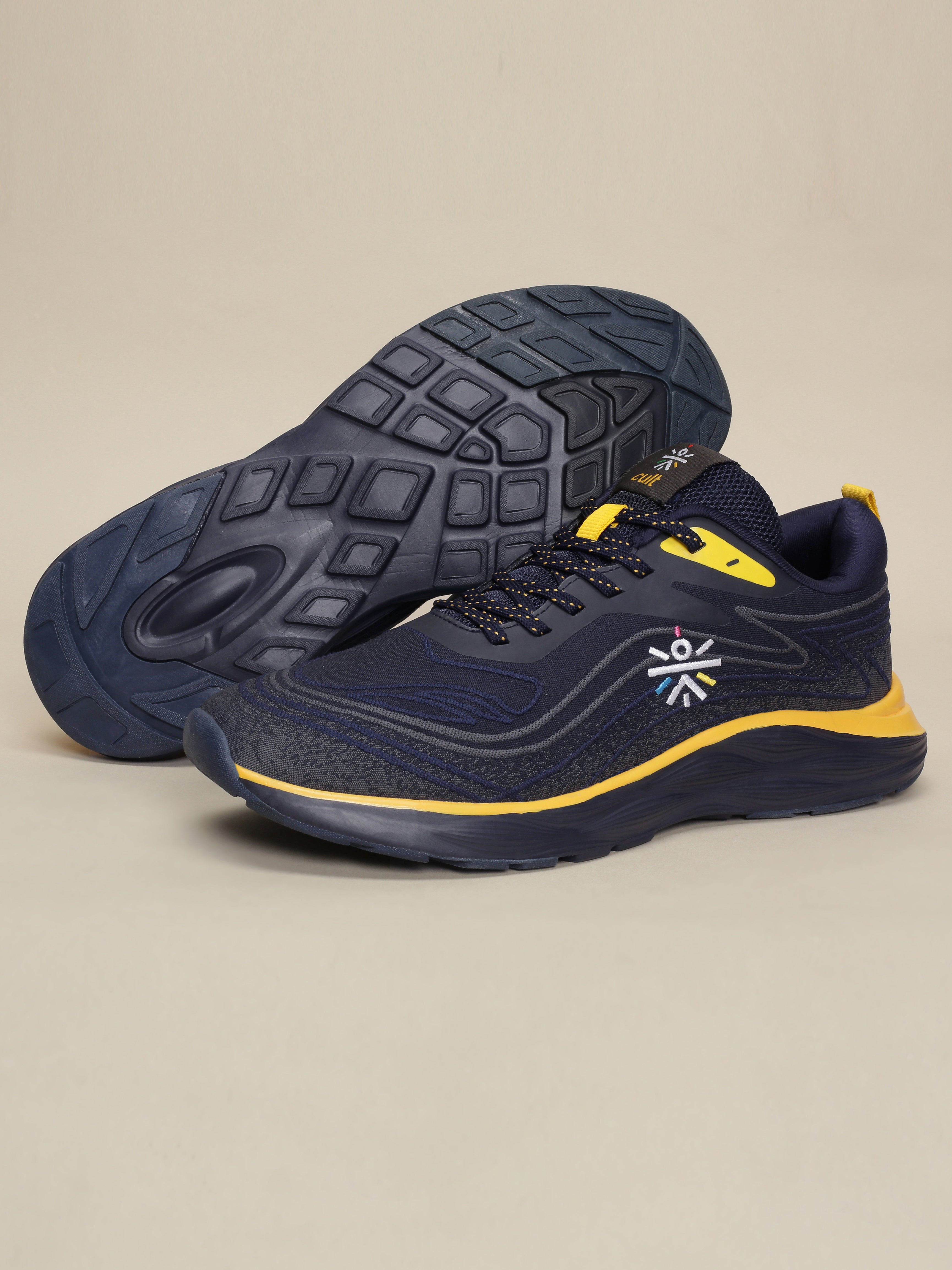 cult Men's DynamicWave Running Shoes - Navy