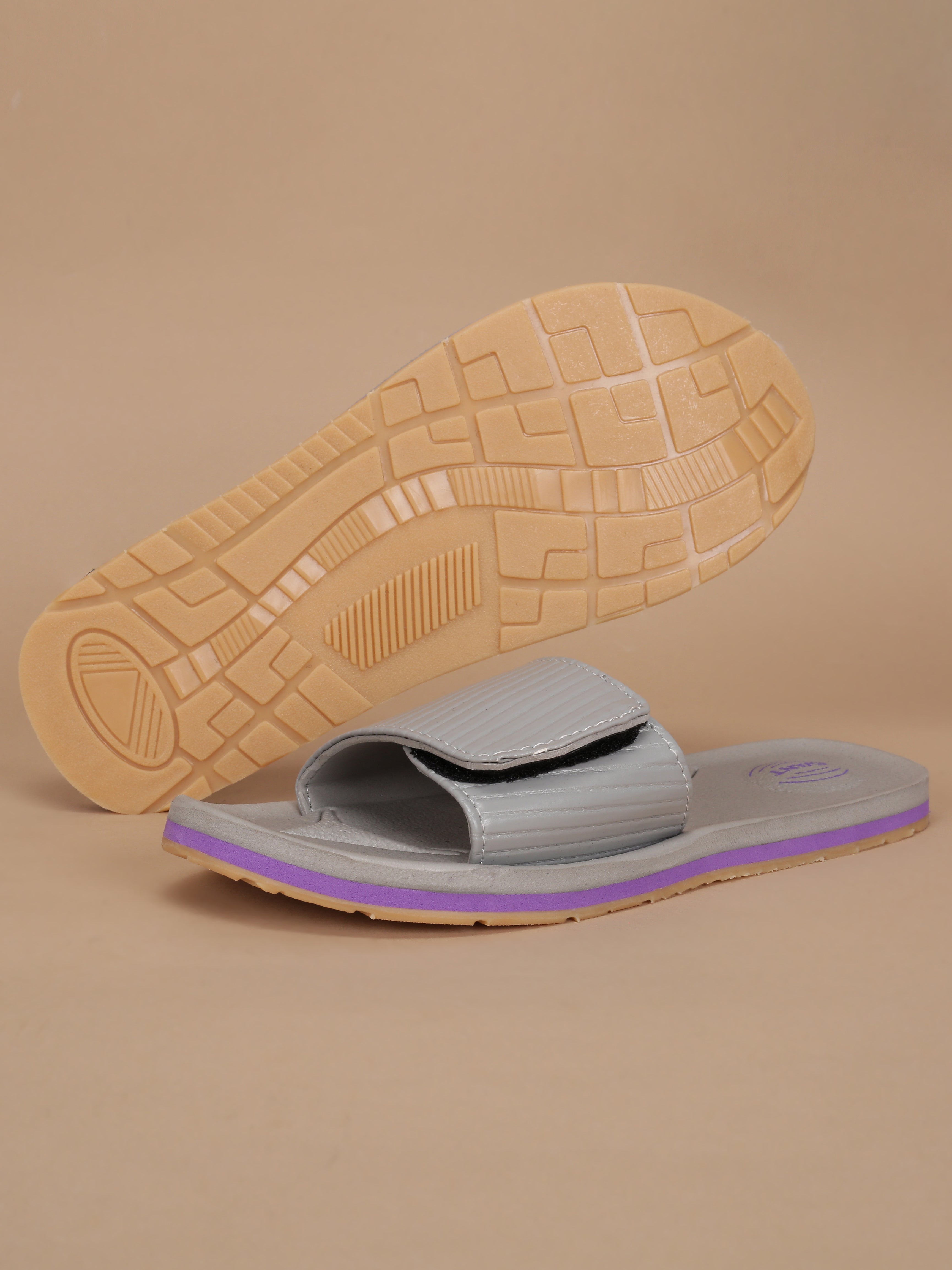 Avant Women's Zyra Sliders - D.Grey/Lt.Grey