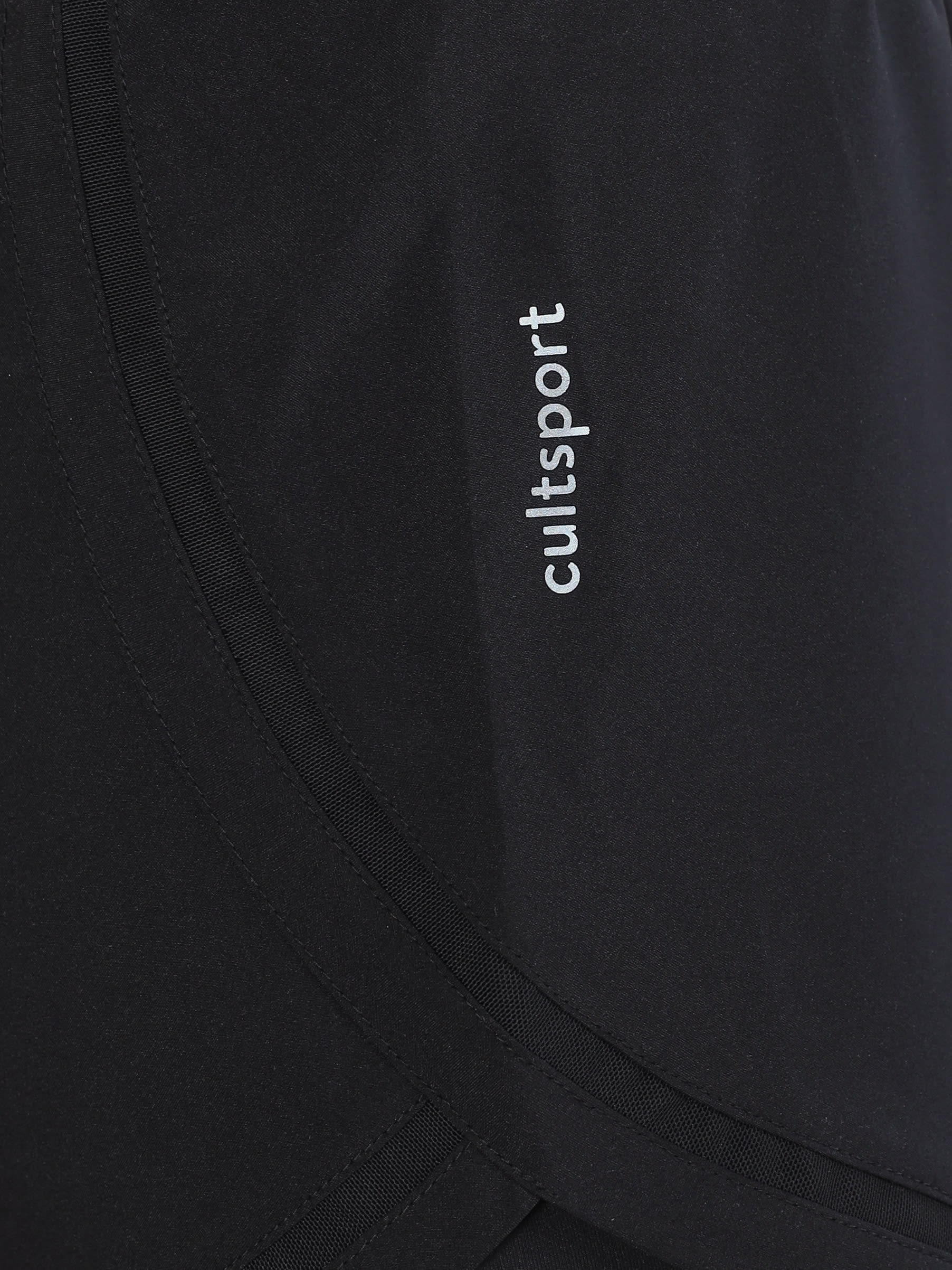 Women's Black High-Waist Shorts