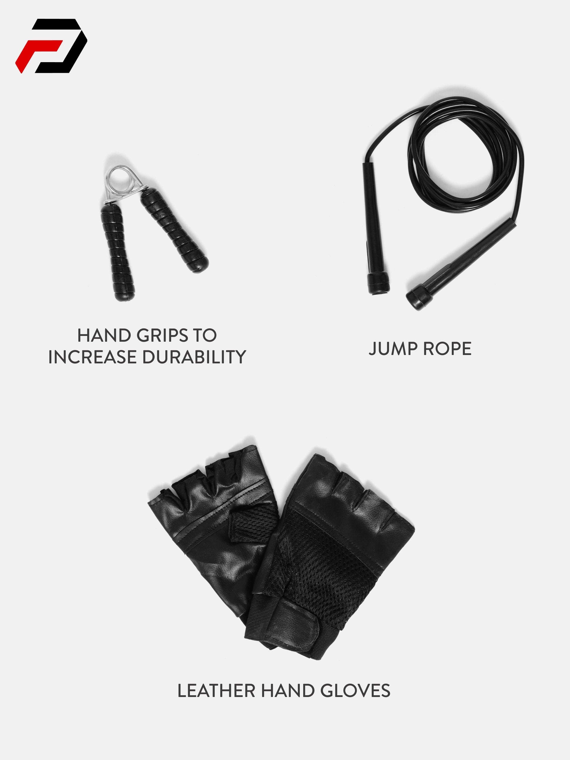 40 kg PVC Curl, Straight Rod Home Gym Combo