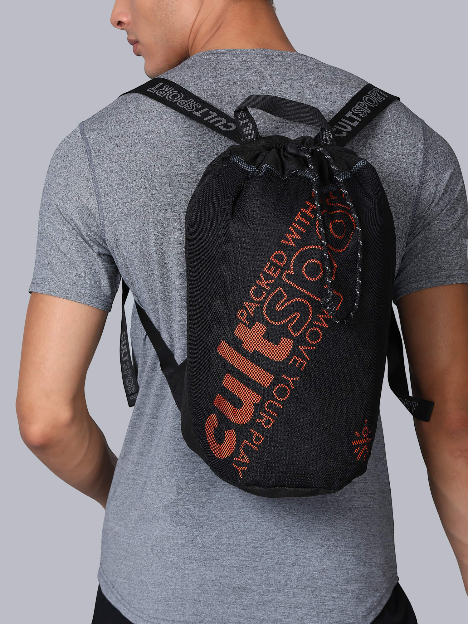 Signature Athlete Black Gymsack