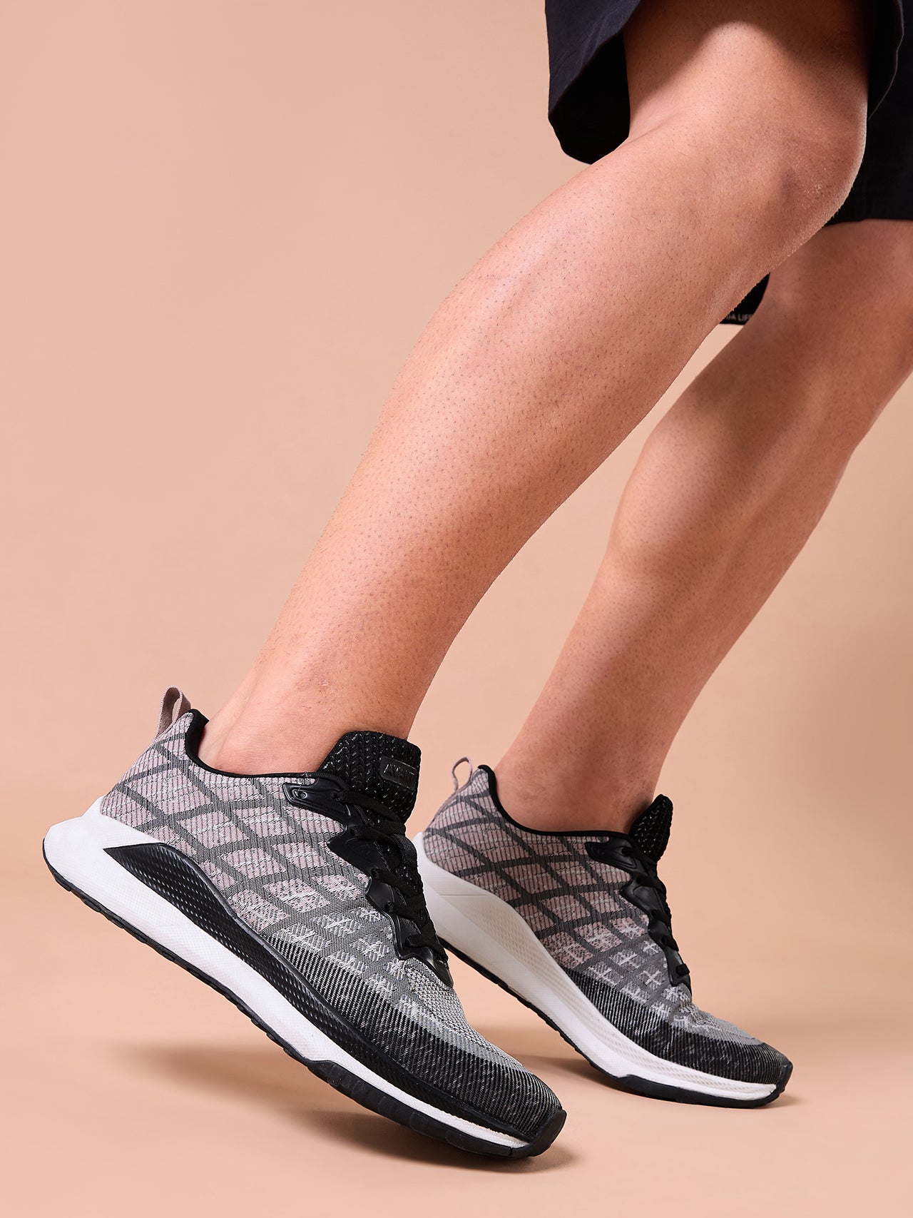 Avant Men's DriftX Running Shoes - Grey/Peach