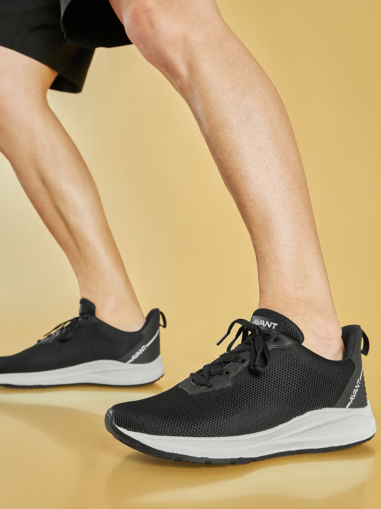 Avant Men's Lite Casual Shoes-Black