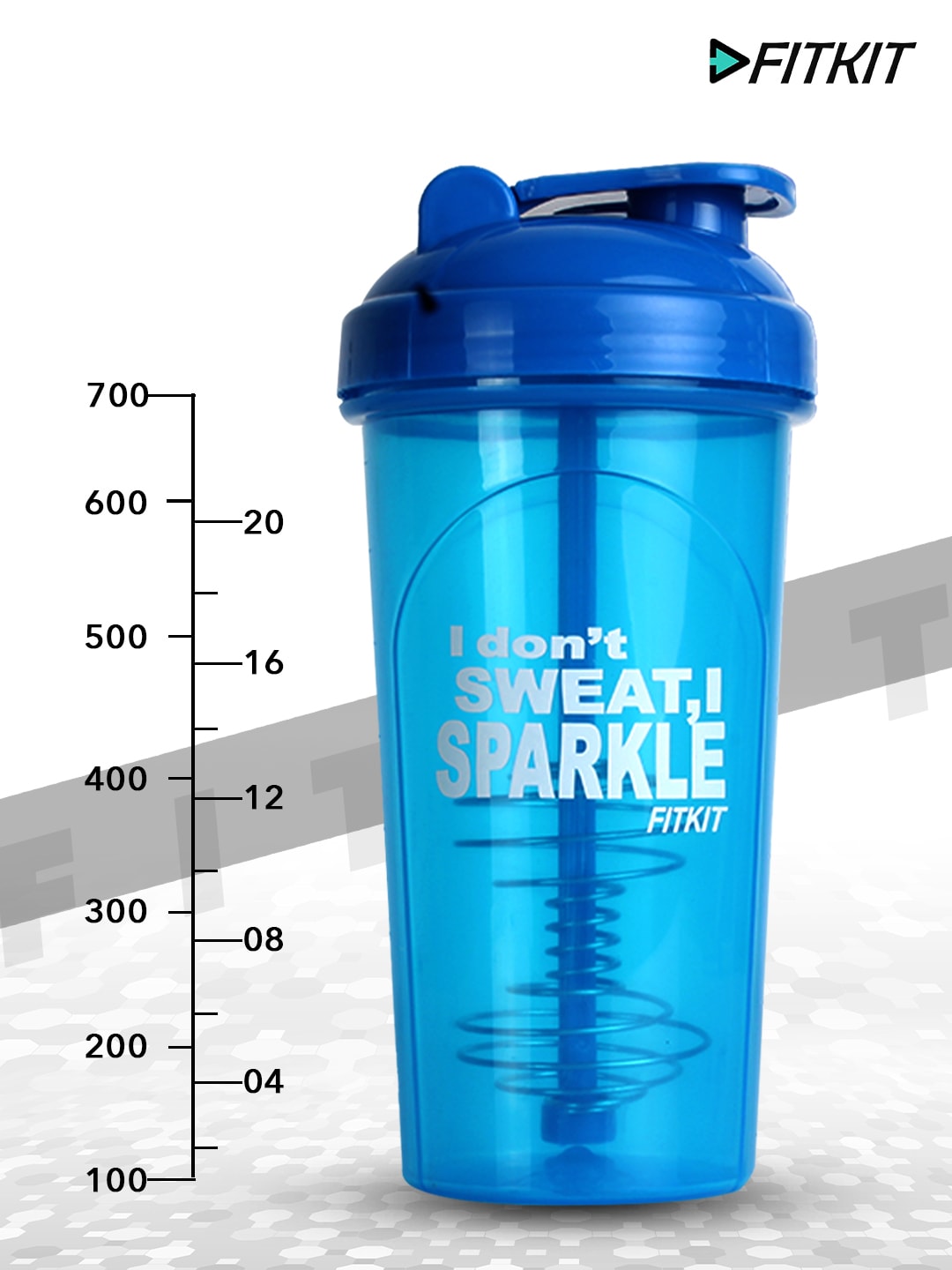 Classic 700 ml Shaker (Pack of 1, Blue)