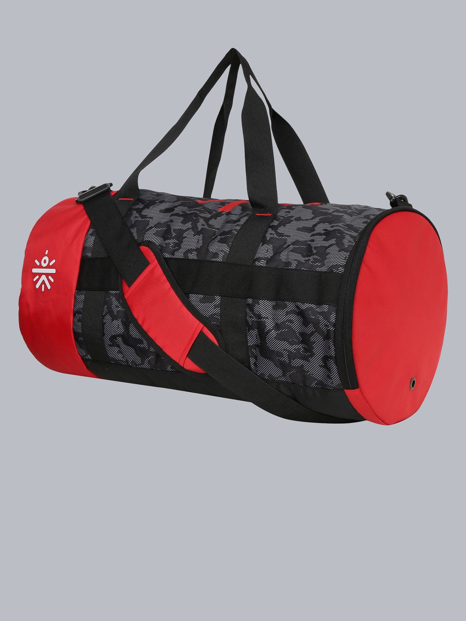 Signature Camouflage Black Duffel