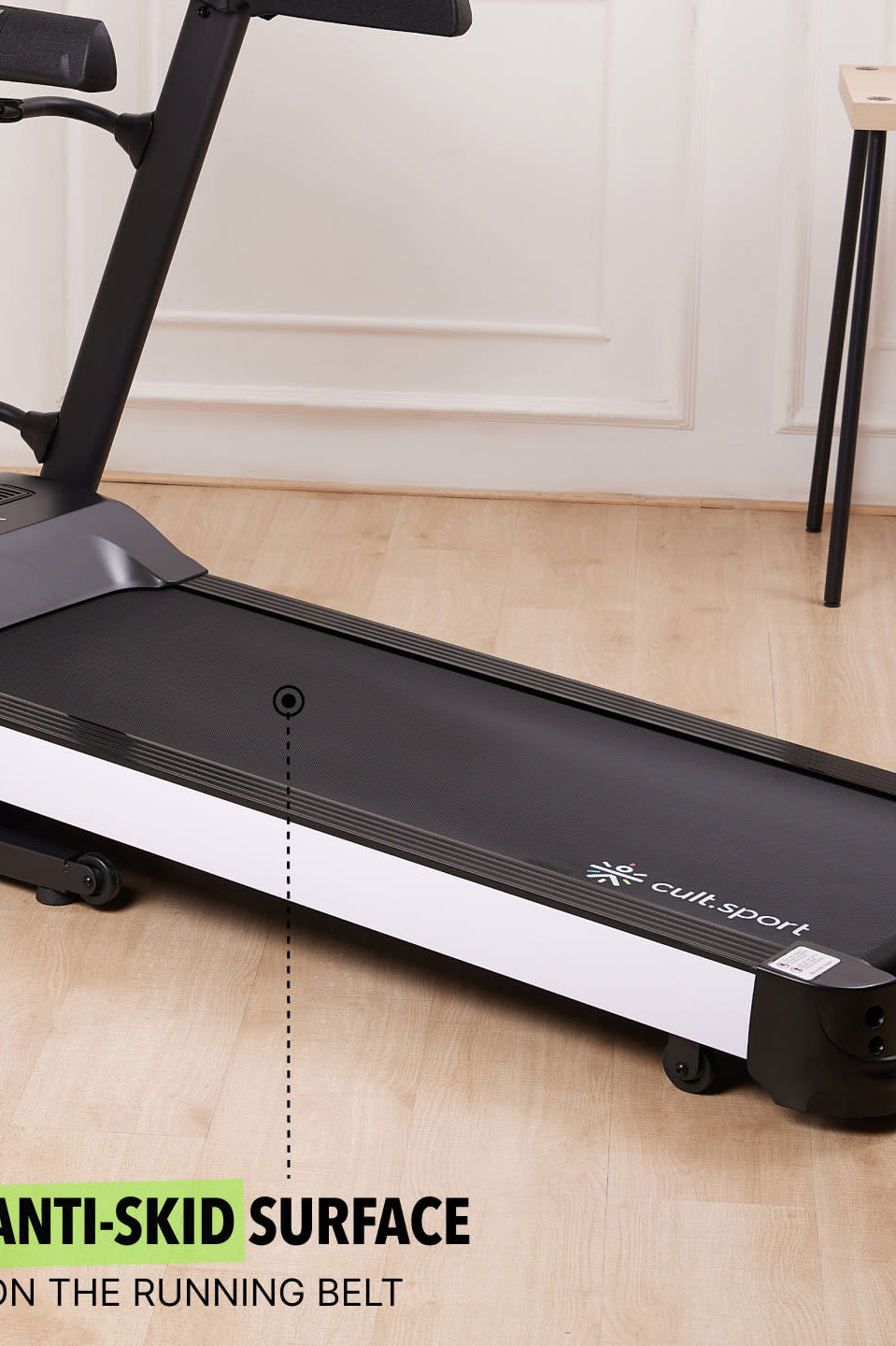 Smartrun Canoas 5.5 HP Peak Treadmill | 15-level Auto-Incline & Massager | Max Weight-130kg | Max Speed-16kmph (with 6 Months Extended Warranty)